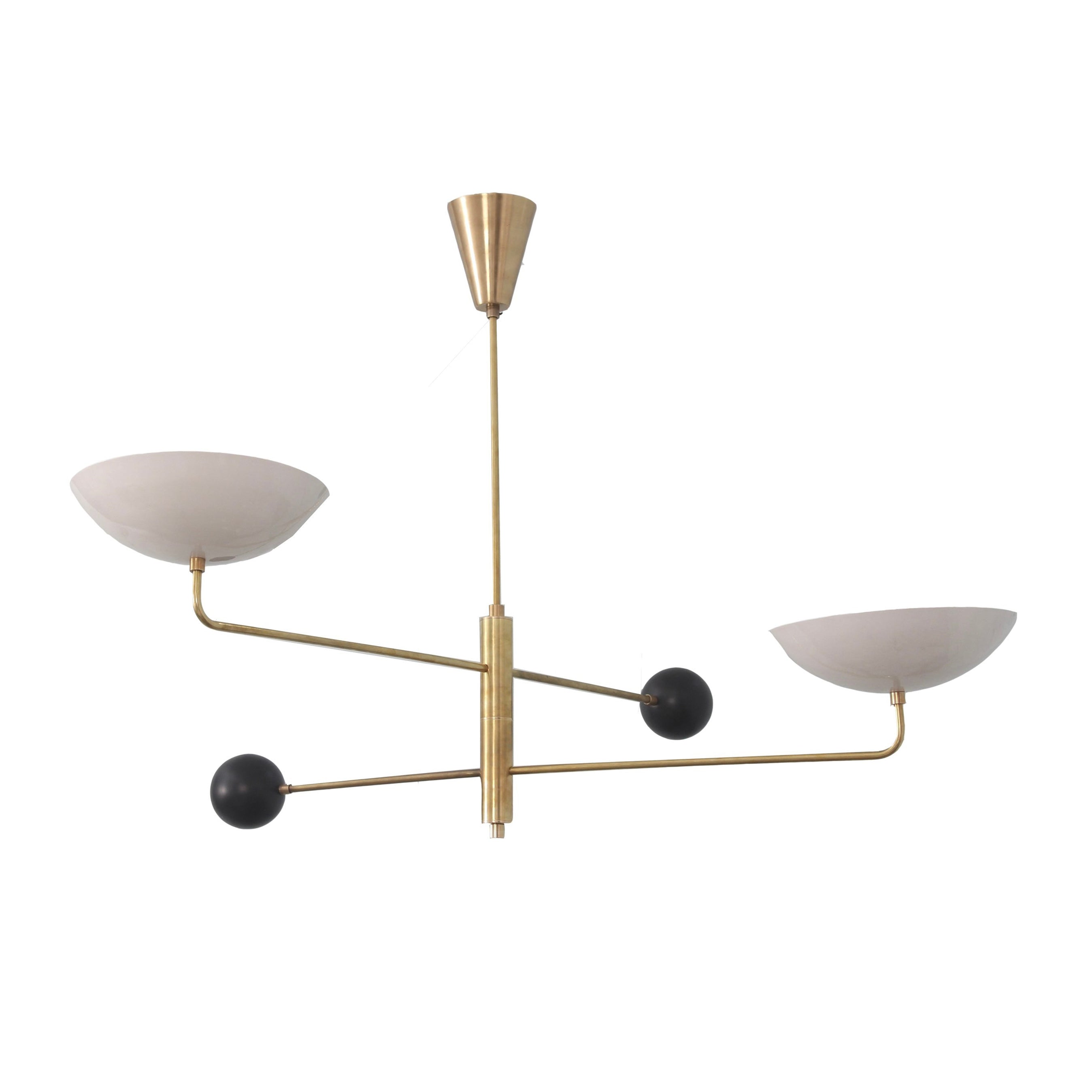 Stella Chandelier Sculptural Industrial - Lamp Copper
