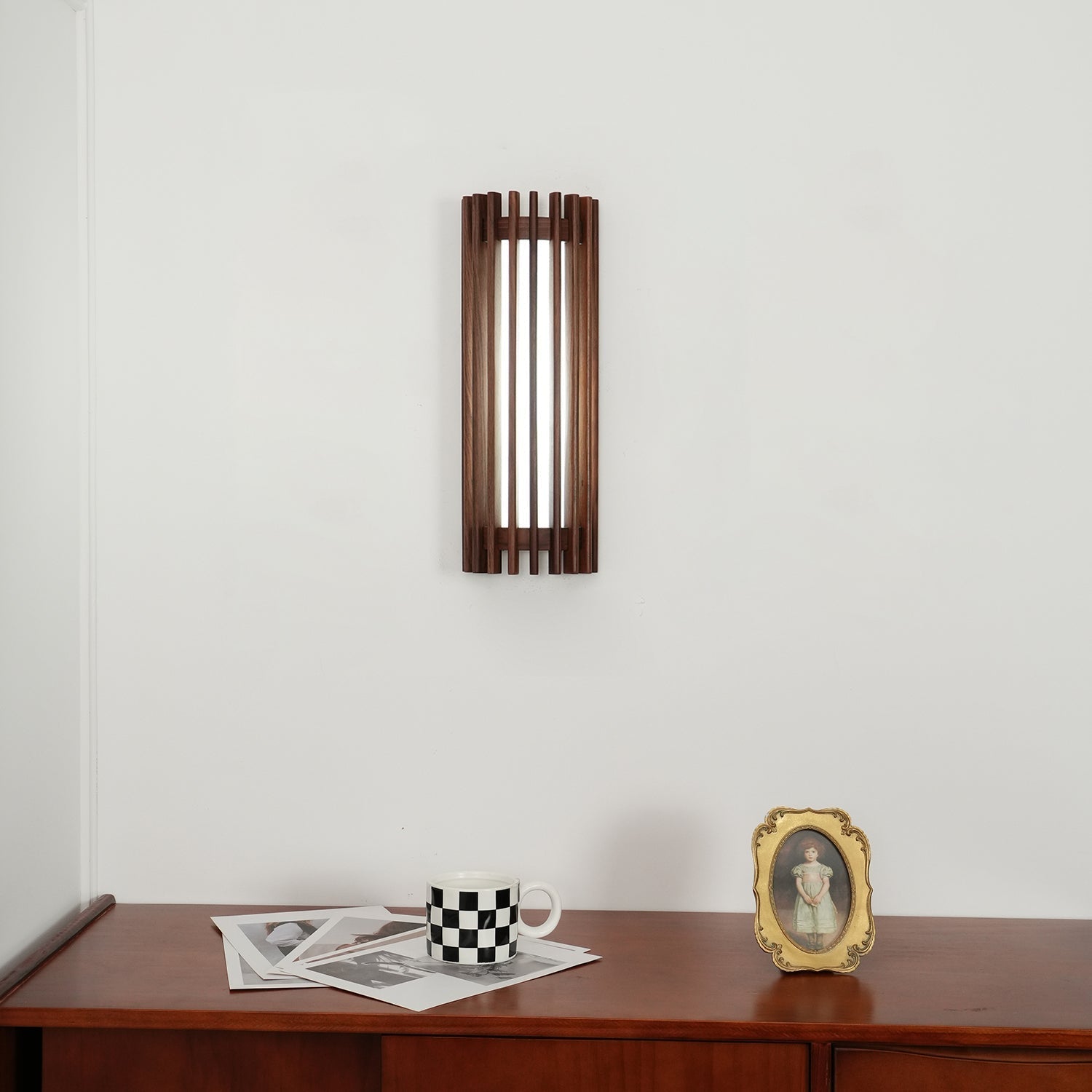 Neyra Walnut Indoor Wall Lamp - Lamp Copper
