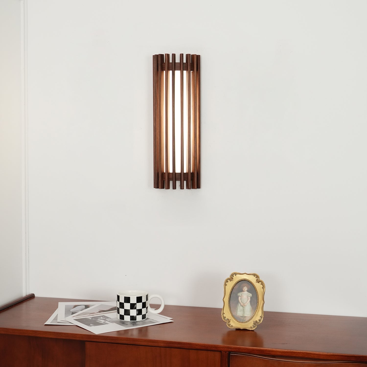 Neyra Walnut Indoor Wall Lamp - Lamp Copper
