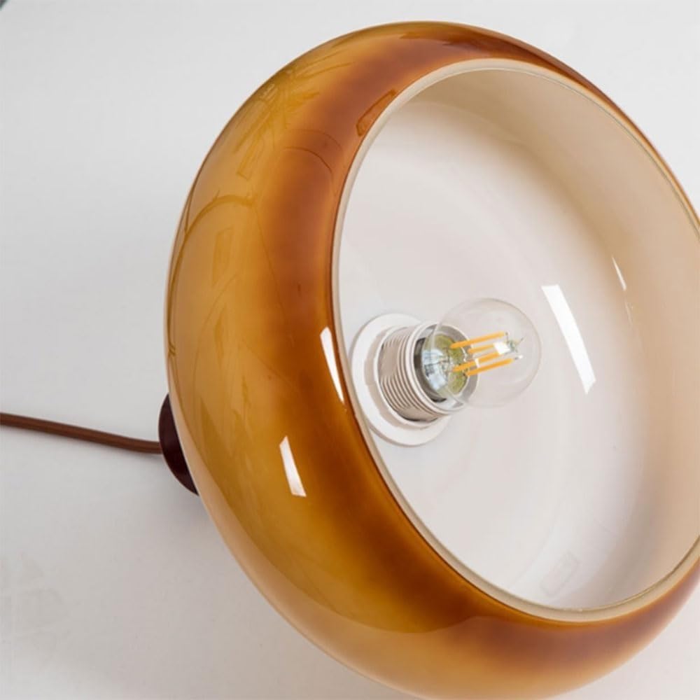 Arisha Vintage LED Glass Pendant Light Living Room - Lamp Copper