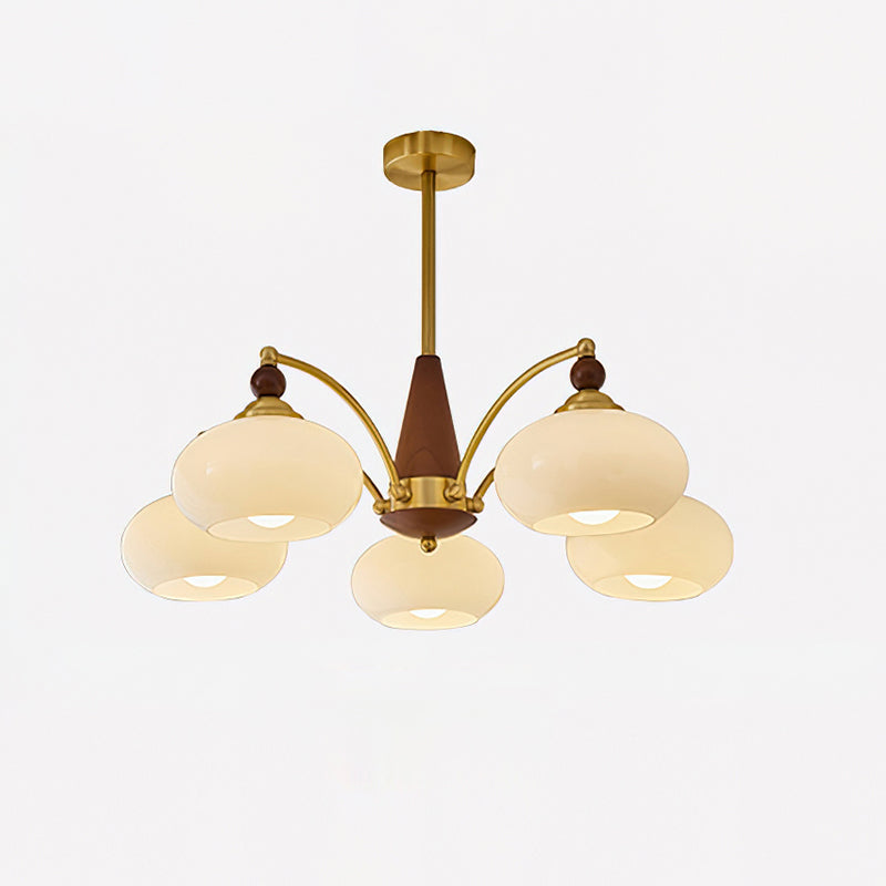 Charlotte Retro Chandelier Cluster - Lamp Copper