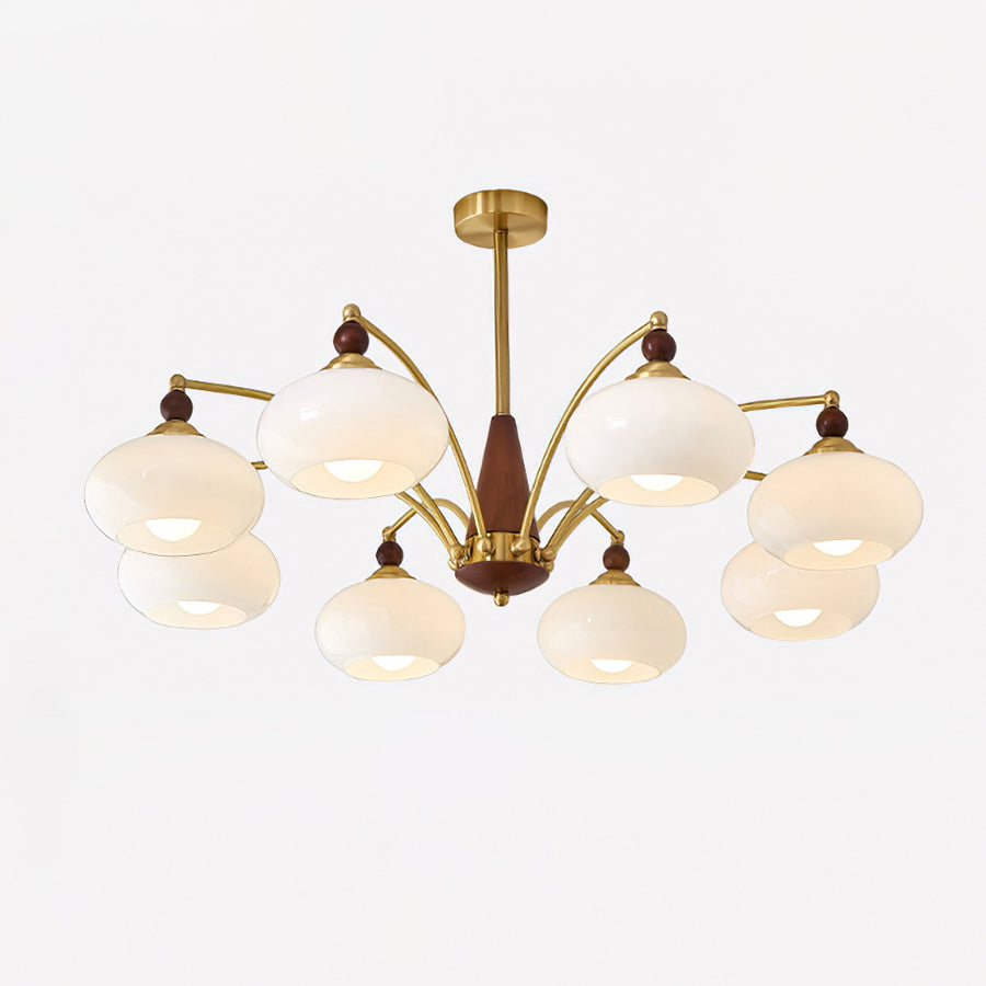 Charlotte Retro Chandelier Cluster - Lamp Copper