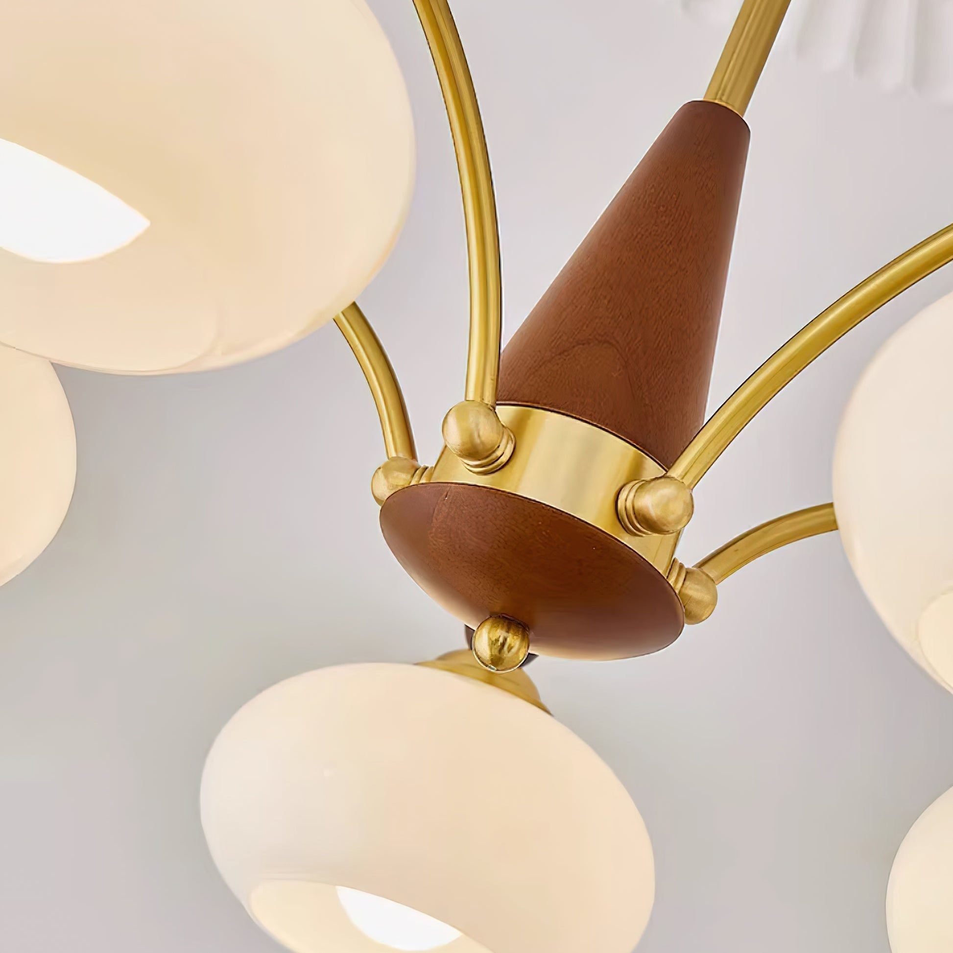 Charlotte Retro Chandelier Cluster - Lamp Copper