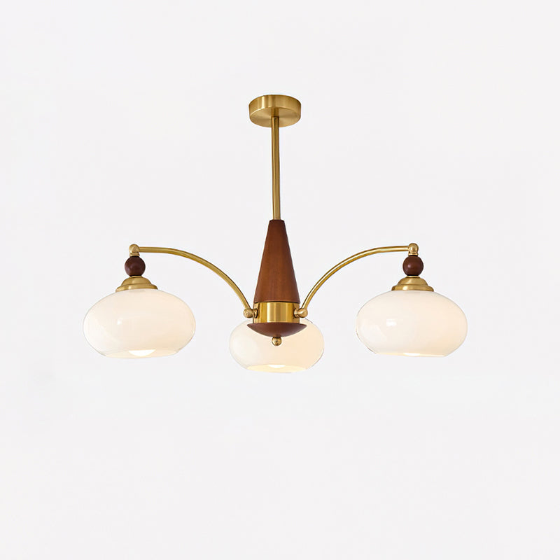 Charlotte Retro Chandelier Cluster - Lamp Copper