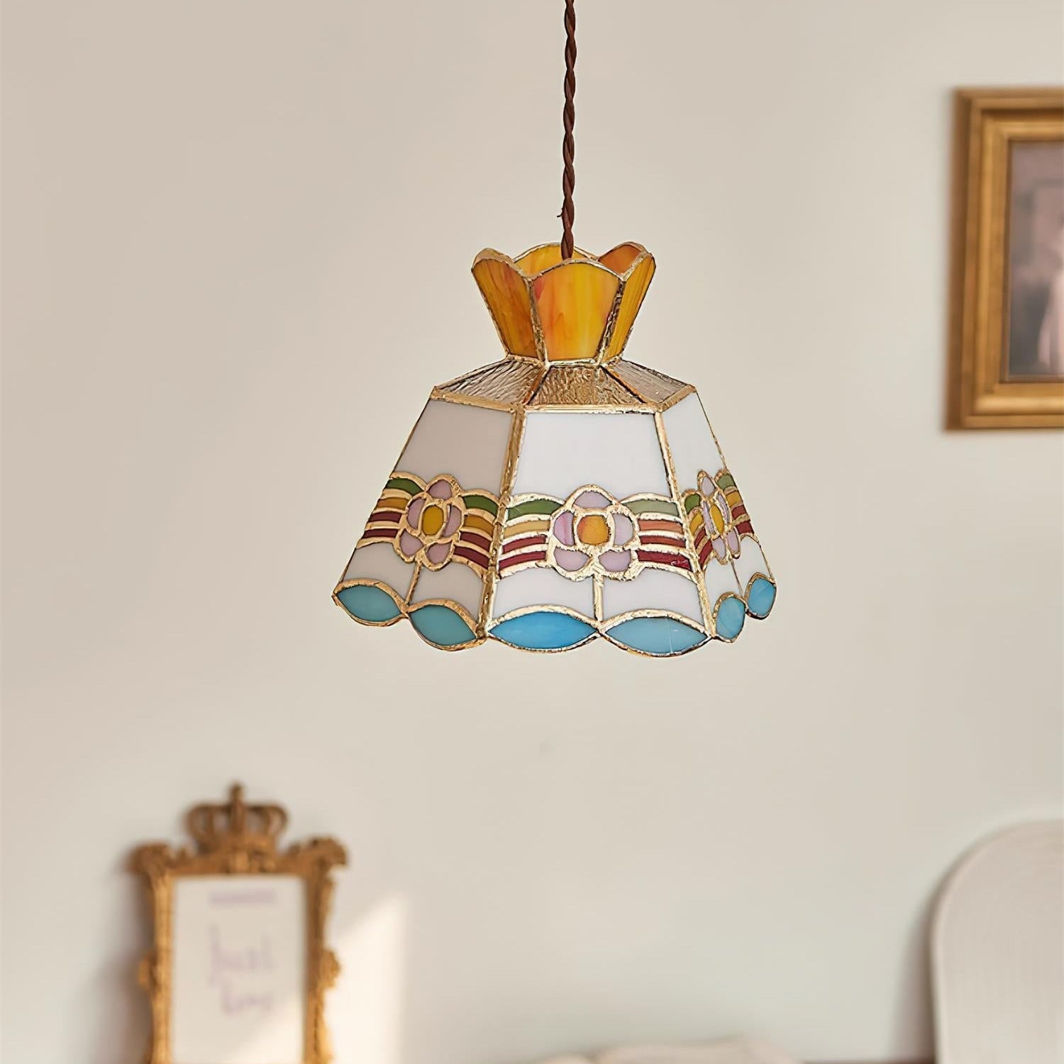 Garden Pendant Lights Glass - Lamp Copper