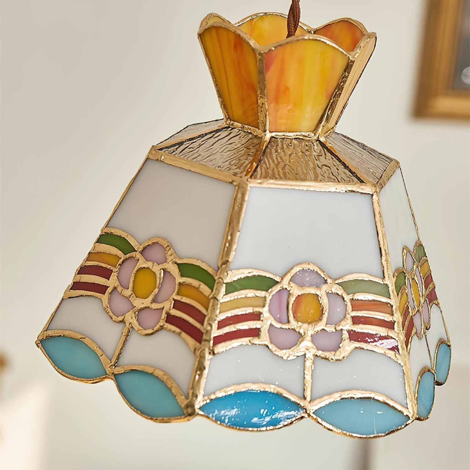 Garden Pendant Lights Glass - Lamp Copper