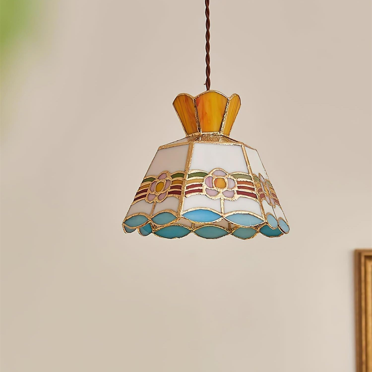 Garden Pendant Lights Glass - Lamp Copper