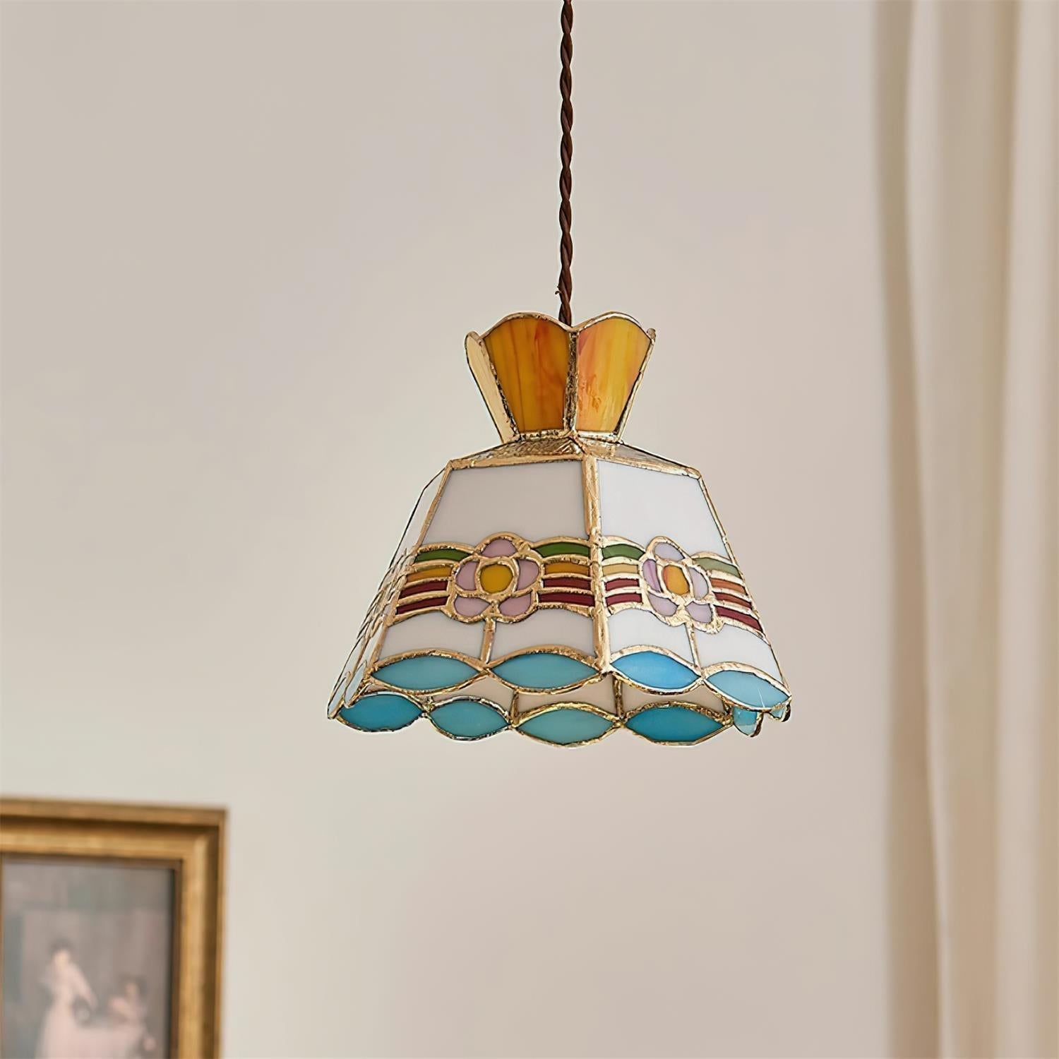 Garden Pendant Lights Glass - Lamp Copper