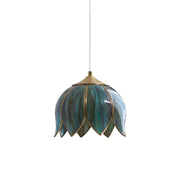 Eraeora Vintage Retro Metal Glass Pendant Lamp - Lamp Copper