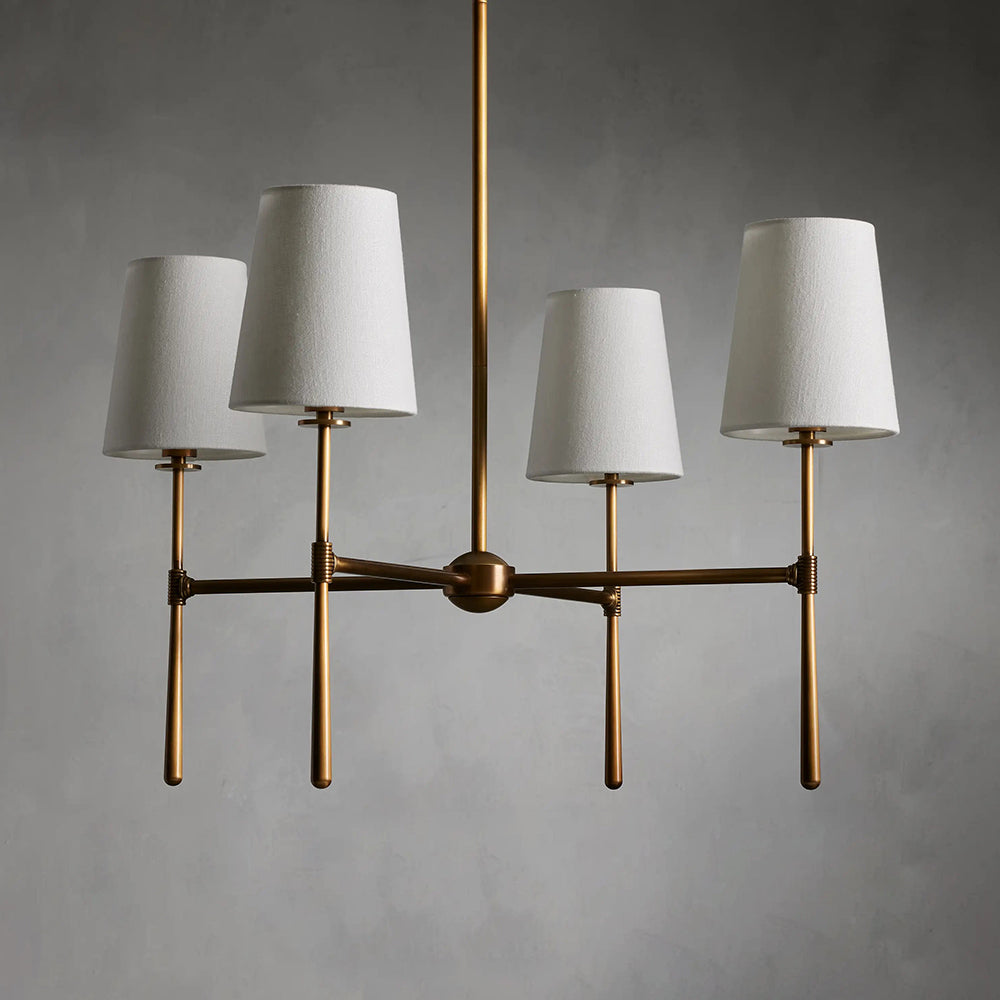 Valea Chandelier Head 4/6 Mid-century - Lamp Copper
