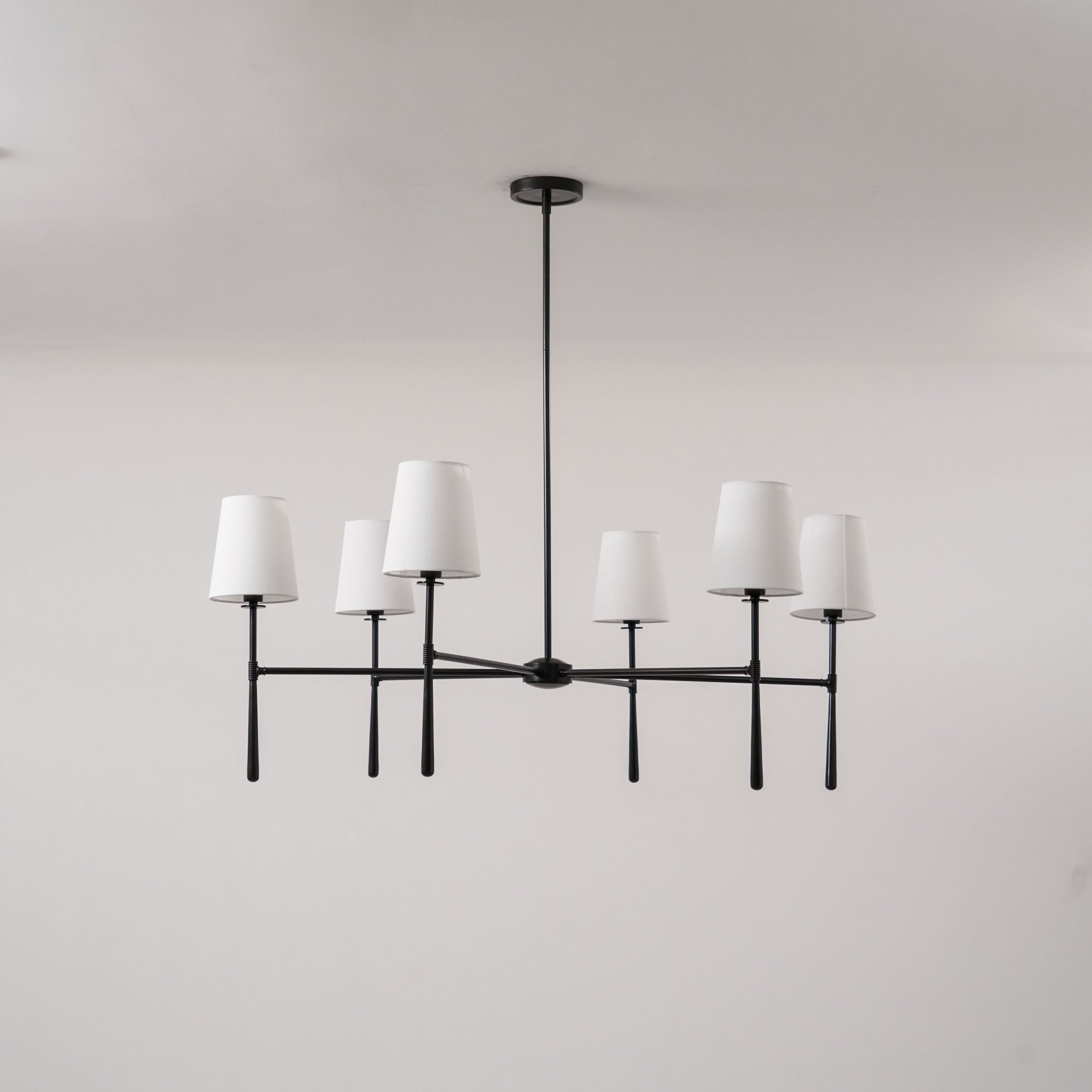 Valea Chandelier Head 4/6 Mid-century - Lamp Copper