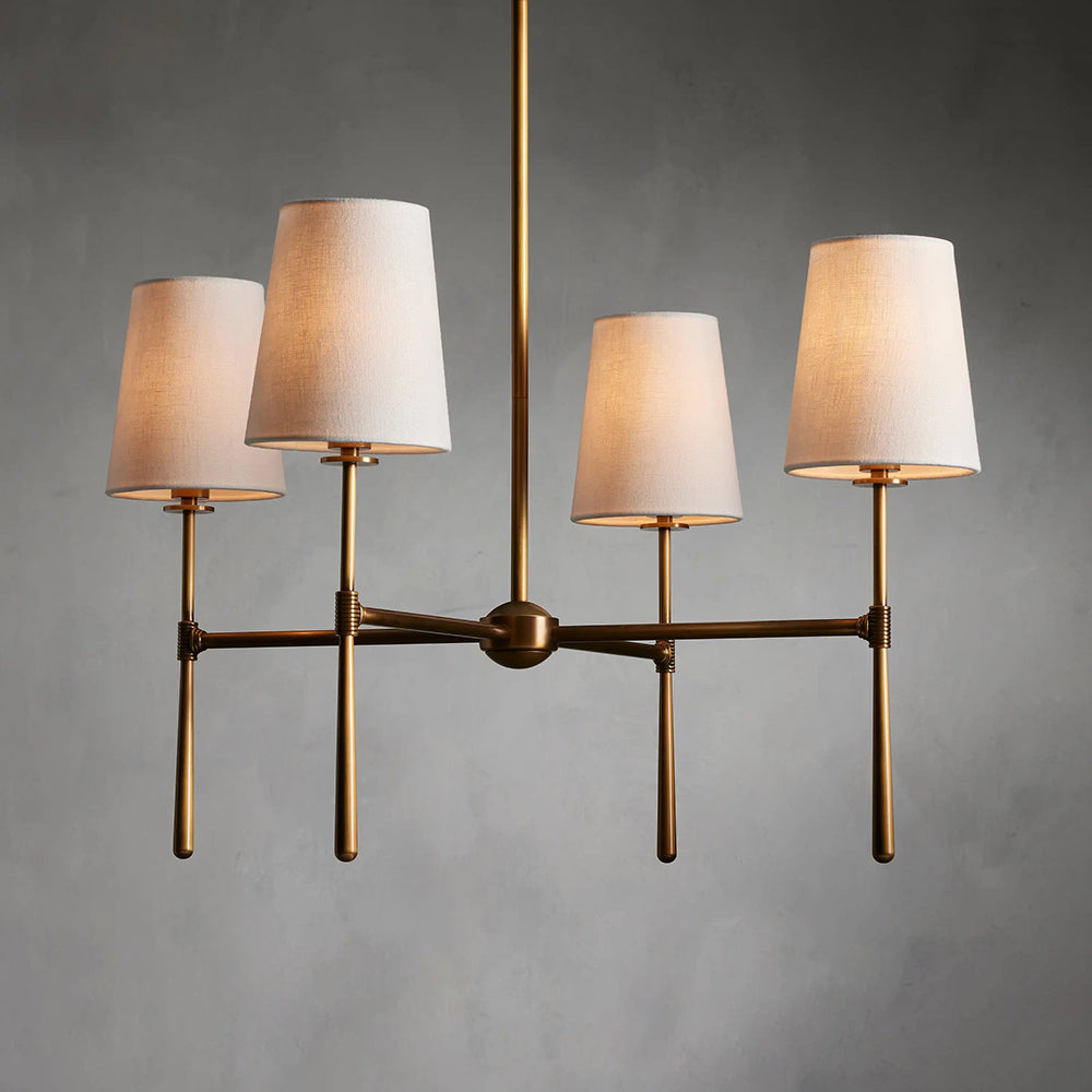 Valea Chandelier Head 4/6 Mid-century - Lamp Copper