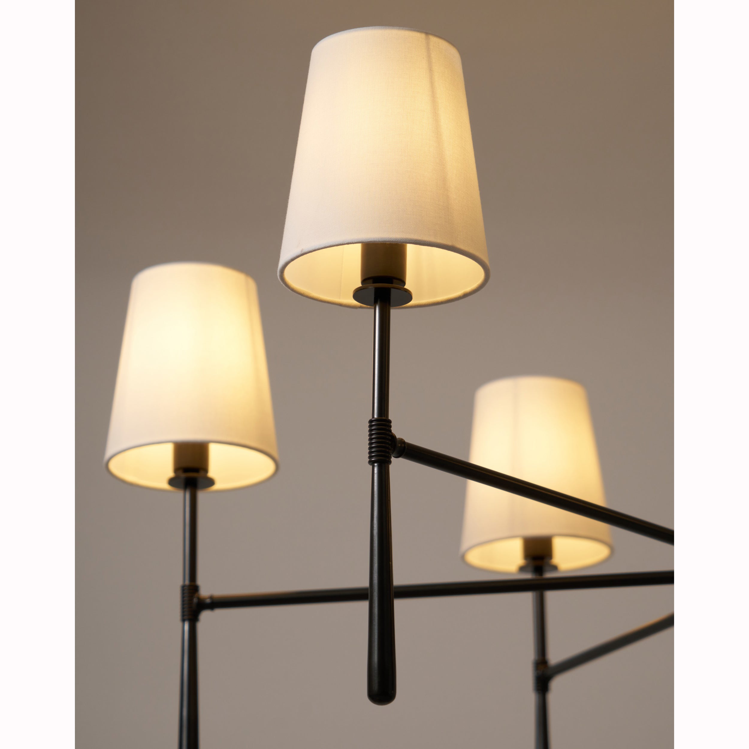 Valea Chandelier Head 4/6 Mid-century - Lamp Copper