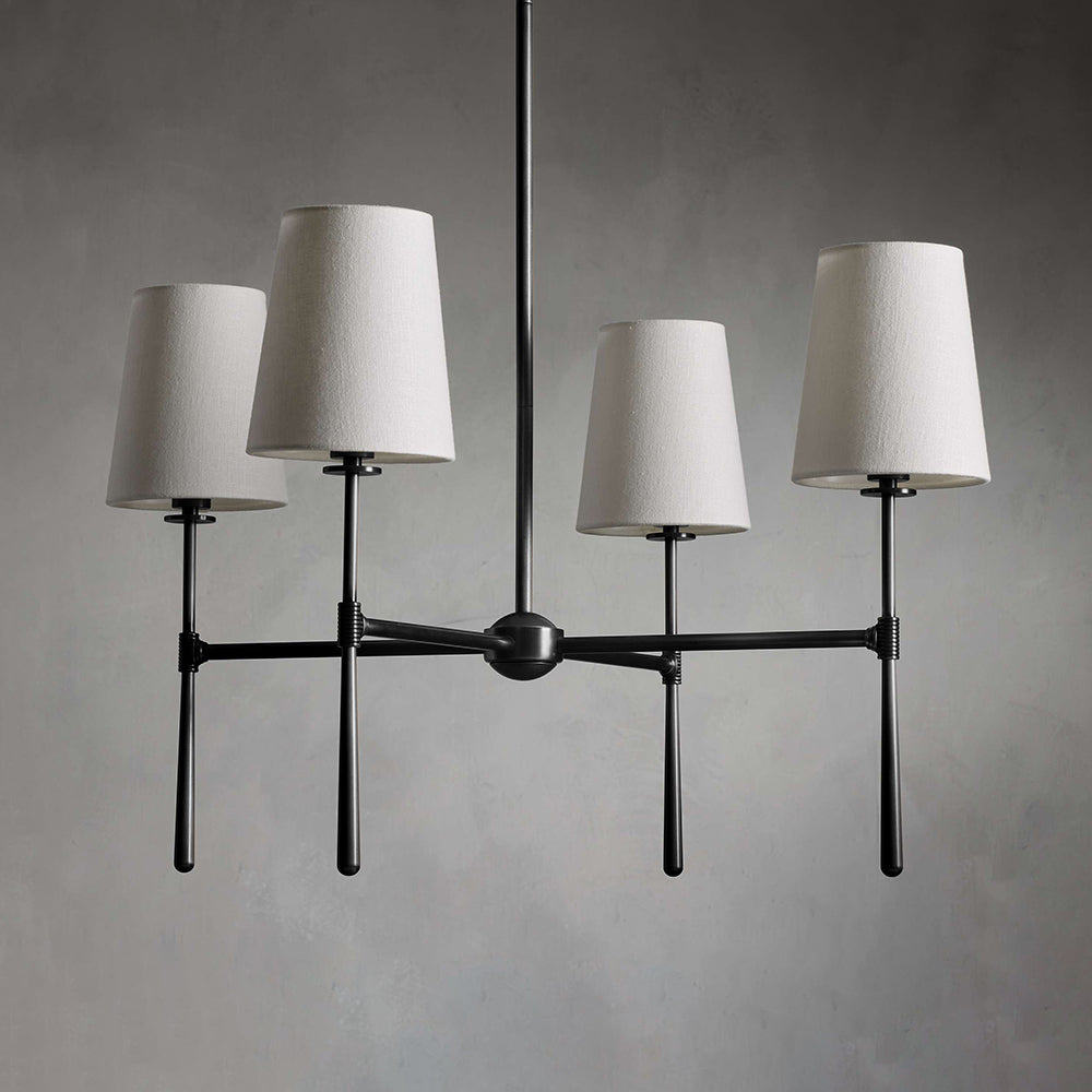 Valea Chandelier Head 4/6 Mid-century - Lamp Copper