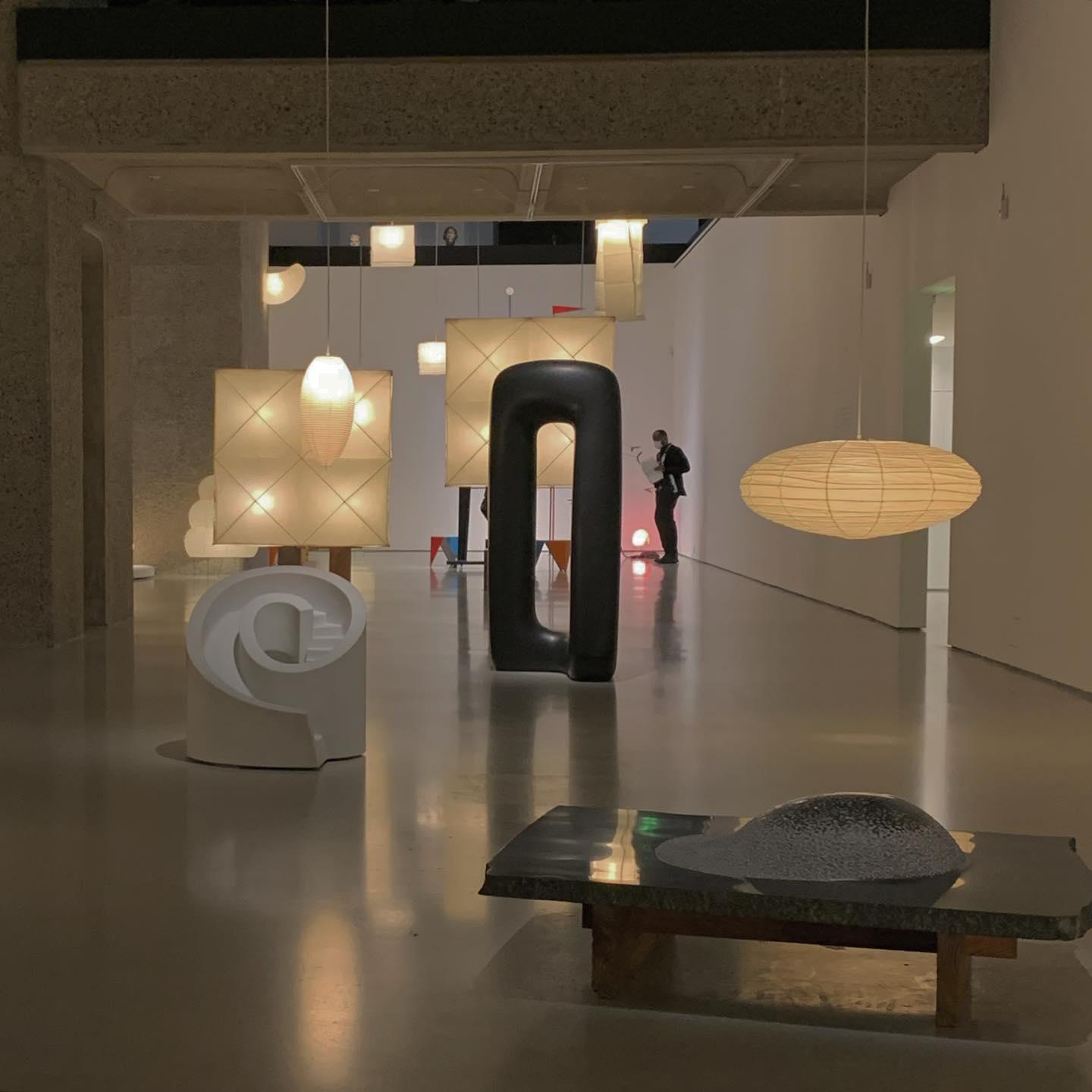 Sente Washi Paper Swag Pendant Light - Lamp Copper