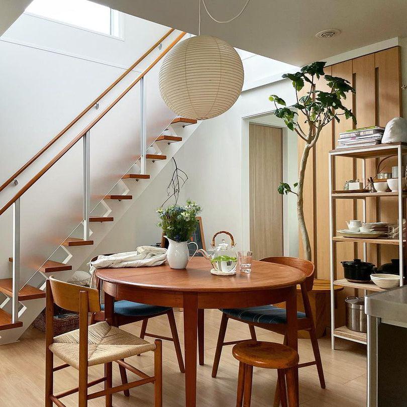 Lustra Pendant Lamp Paper for Living Room - Lamp Copper