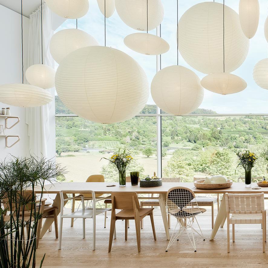 Lustra Pendant Lamp Paper for Living Room - Lamp Copper