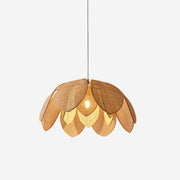 Fionel Rattan Pendant Lamp - Lamp Copper