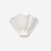 Ysola White Plaster Shell Wall Lamp - Lamp Copper