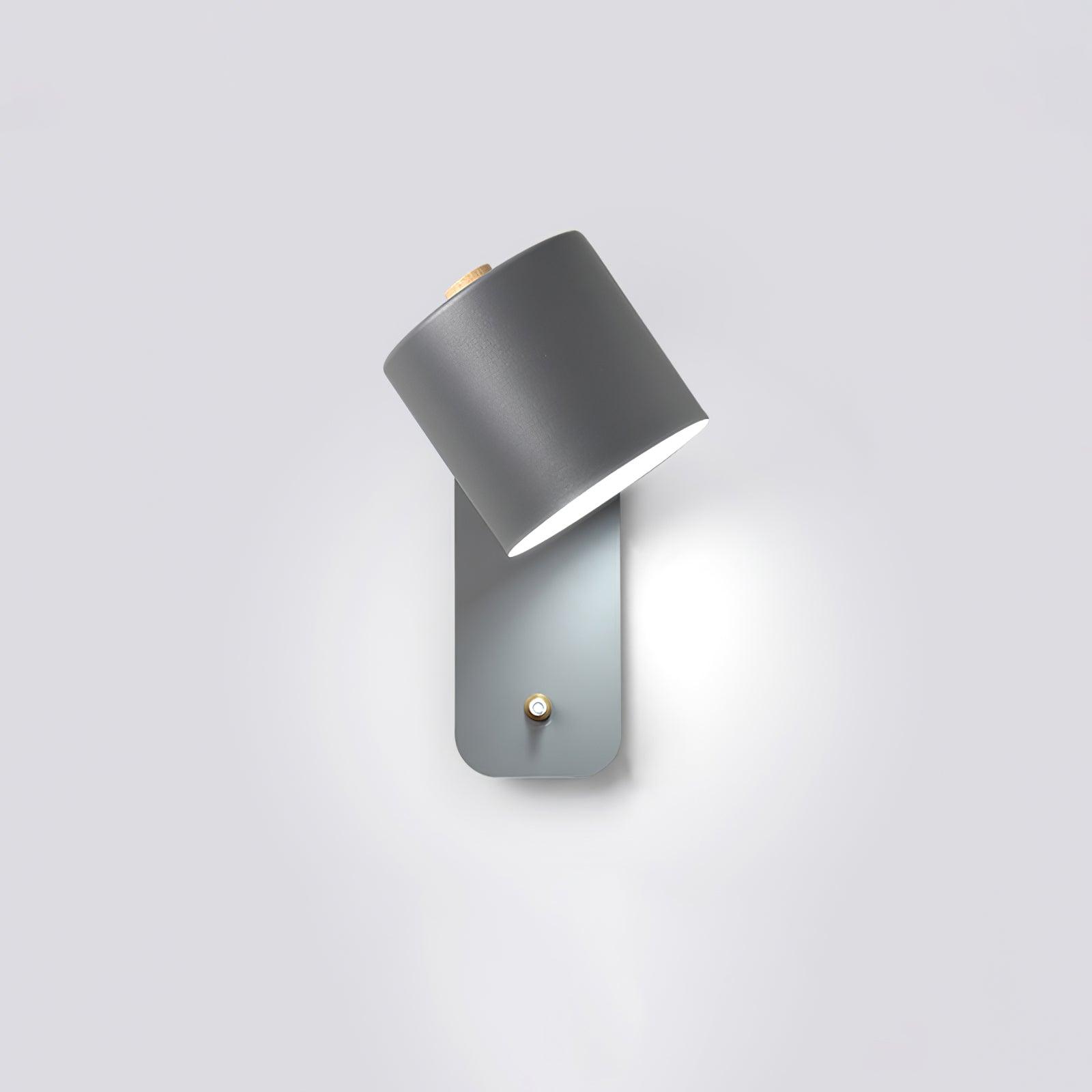 Quella Rotatable Cylinder Wall Lamp - Lamp Copper