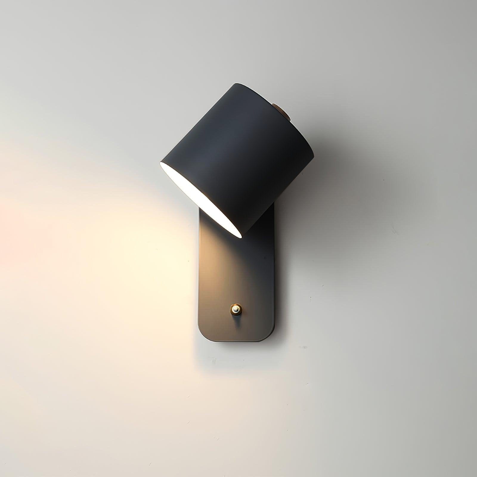 Quella Rotatable Cylinder Wall Lamp - Lamp Copper