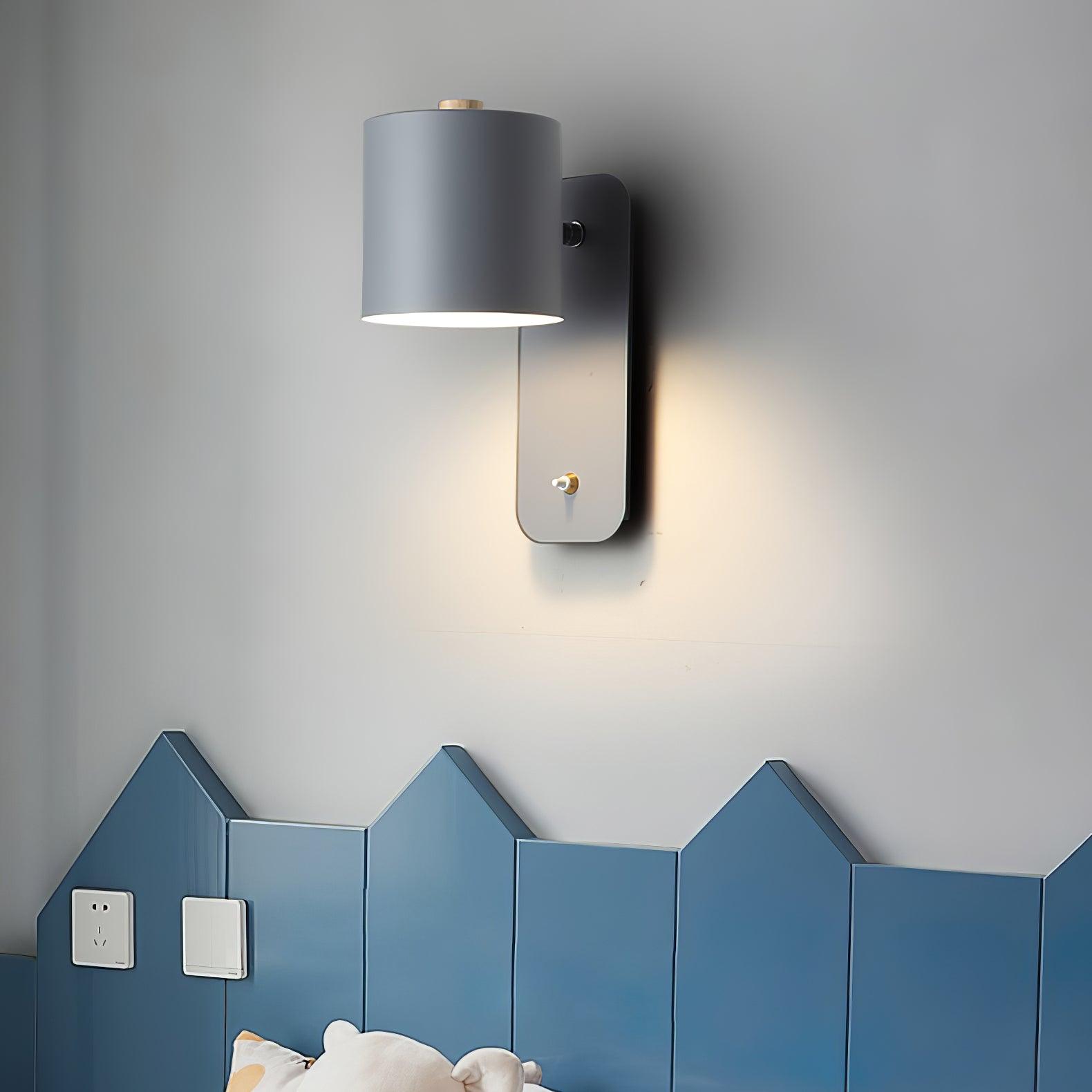Quella Rotatable Cylinder Wall Lamp - Lamp Copper