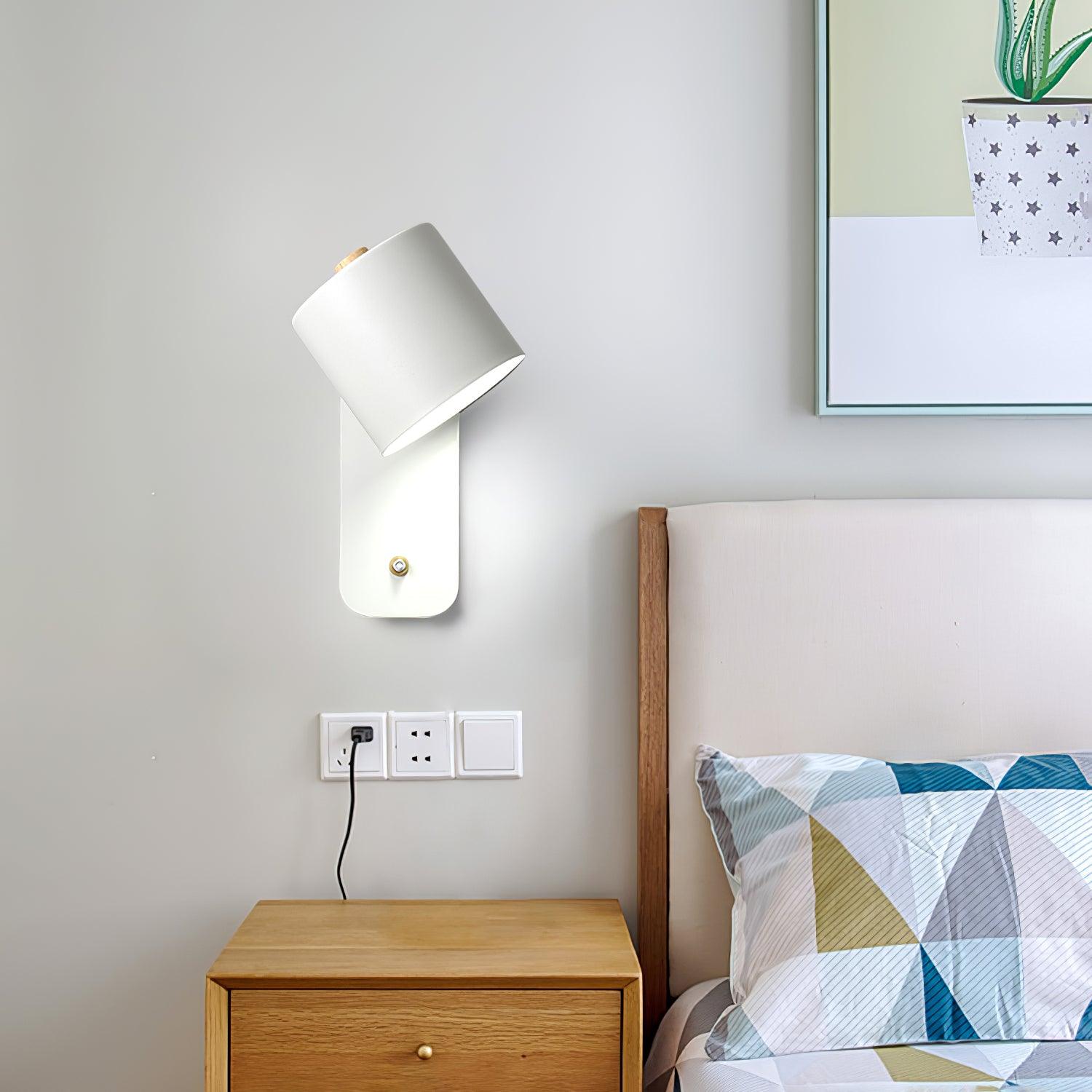 Quella Rotatable Cylinder Wall Lamp - Lamp Copper