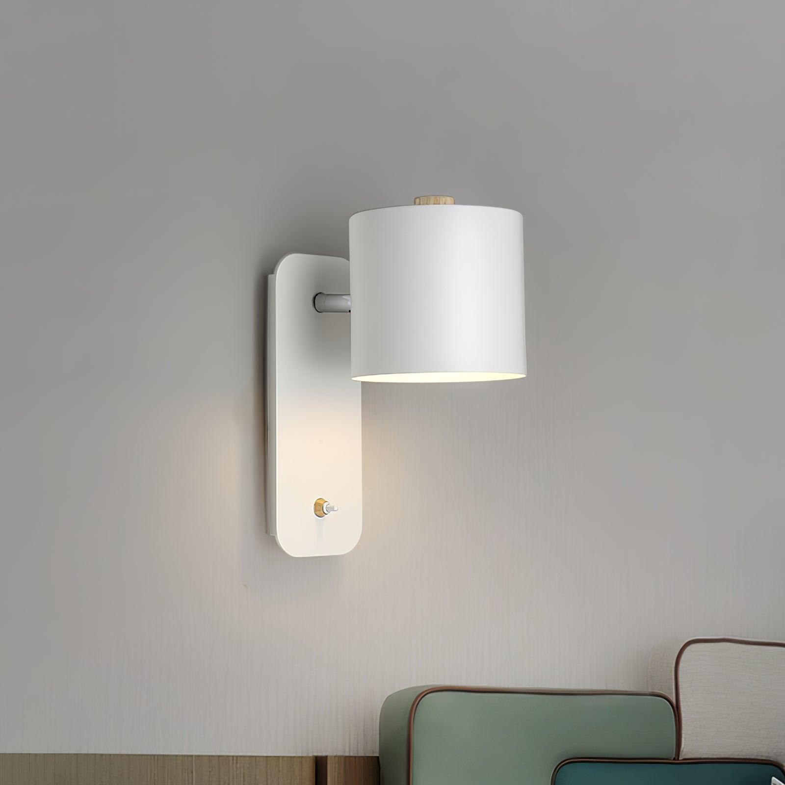 Quella Rotatable Cylinder Wall Lamp - Lamp Copper