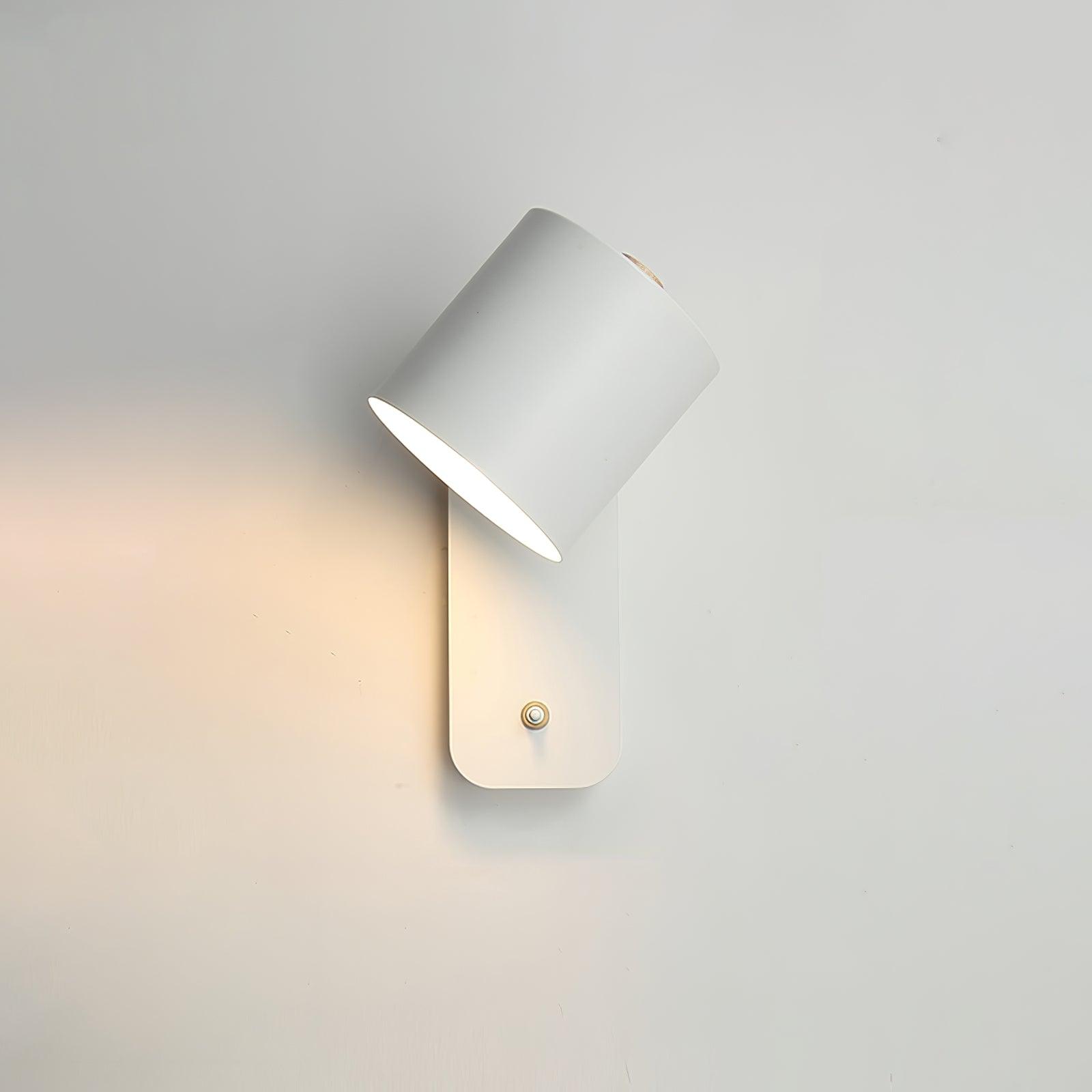 Quella Rotatable Cylinder Wall Lamp - Lamp Copper