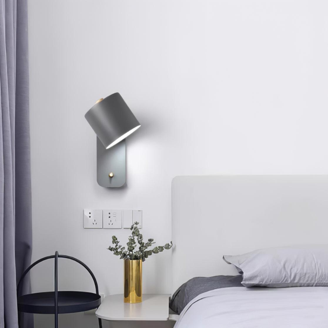 Quella Rotatable Cylinder Wall Lamp - Lamp Copper