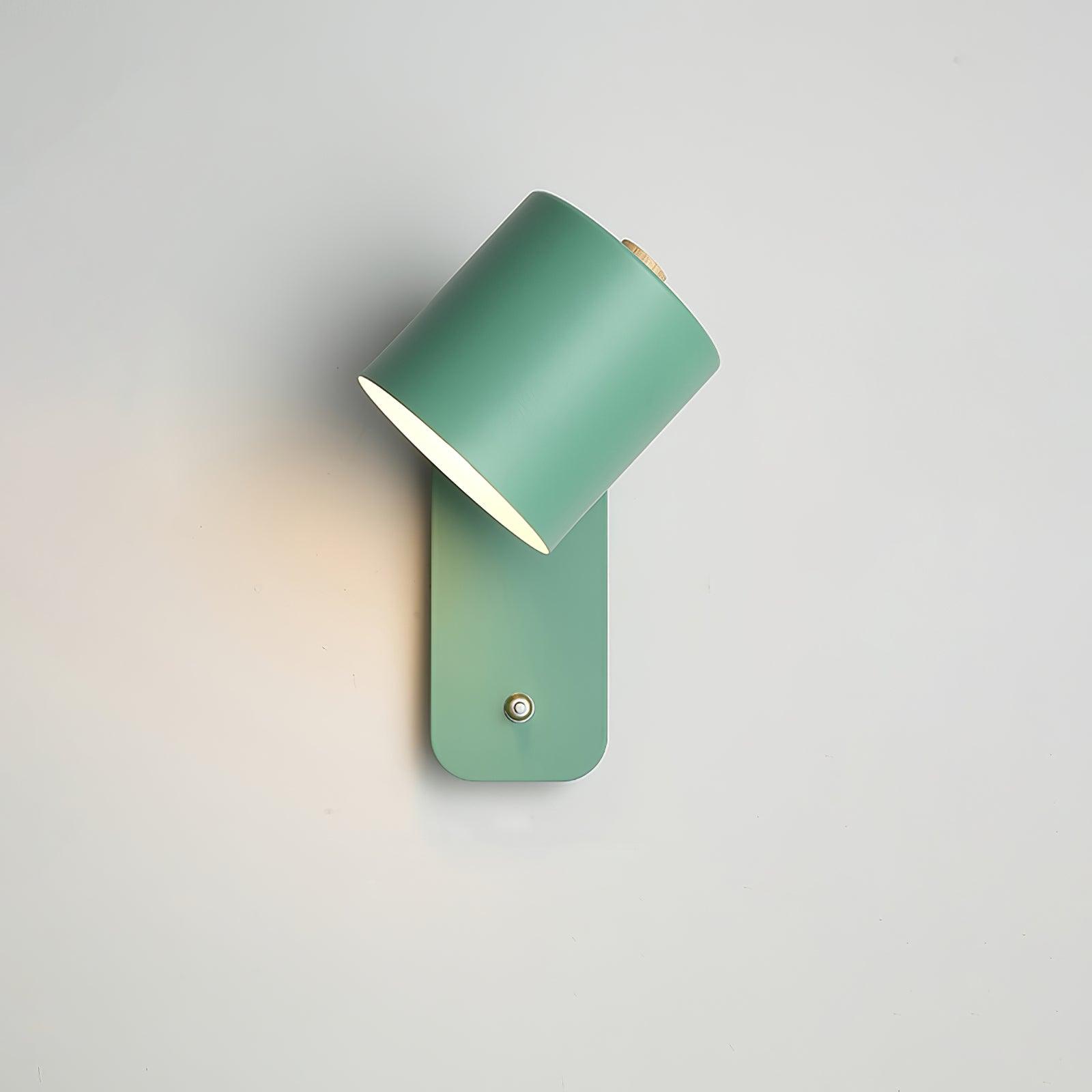 Quella Rotatable Cylinder Wall Lamp - Lamp Copper