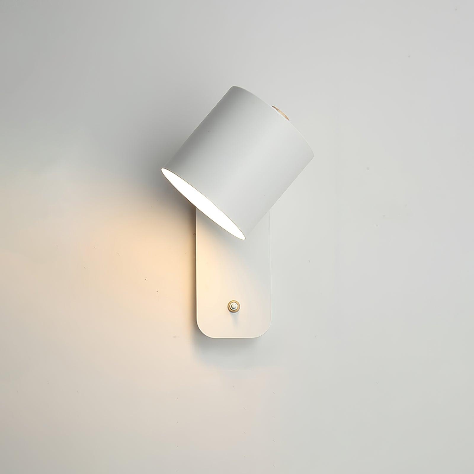 Quella Rotatable Cylinder Wall Lamp - Lamp Copper