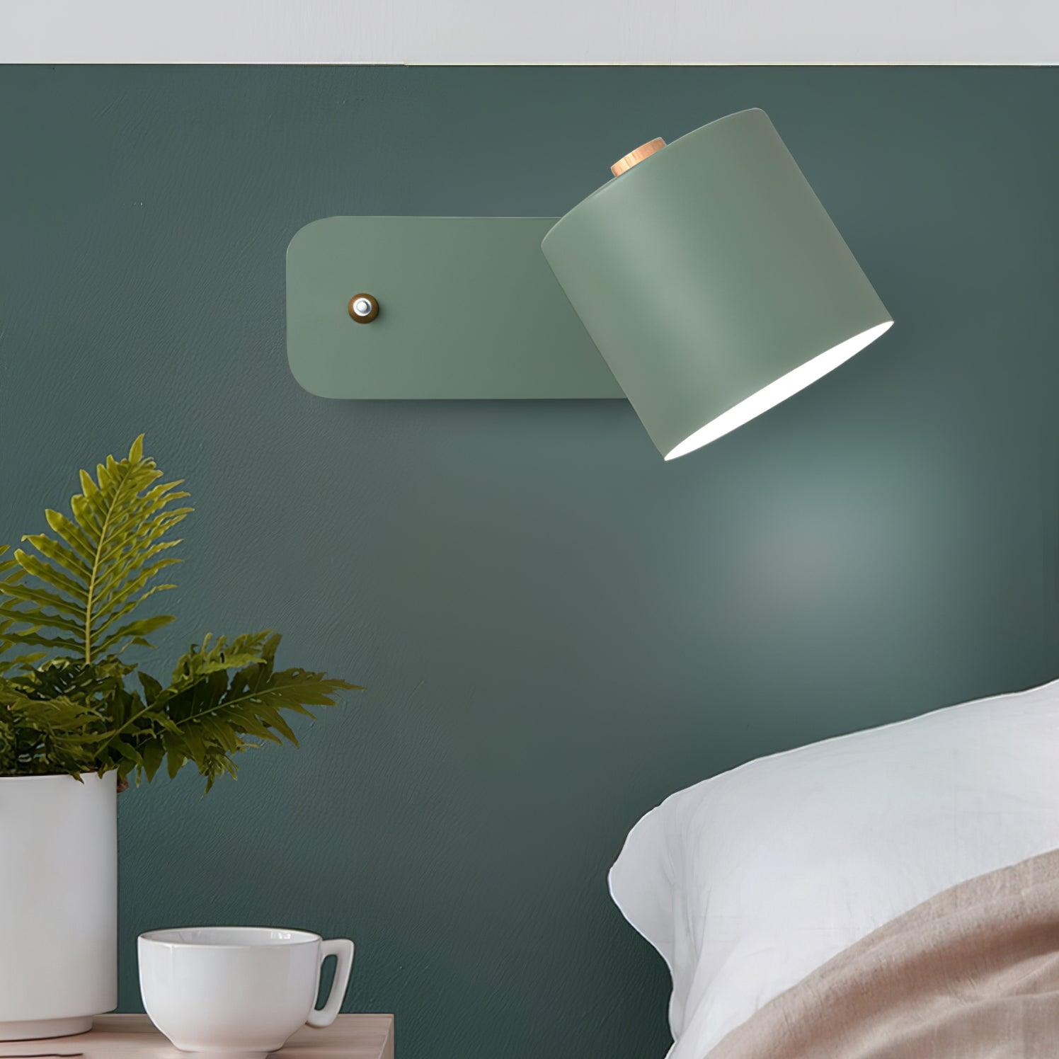 Quella Rotatable Cylinder Wall Lamp - Lamp Copper