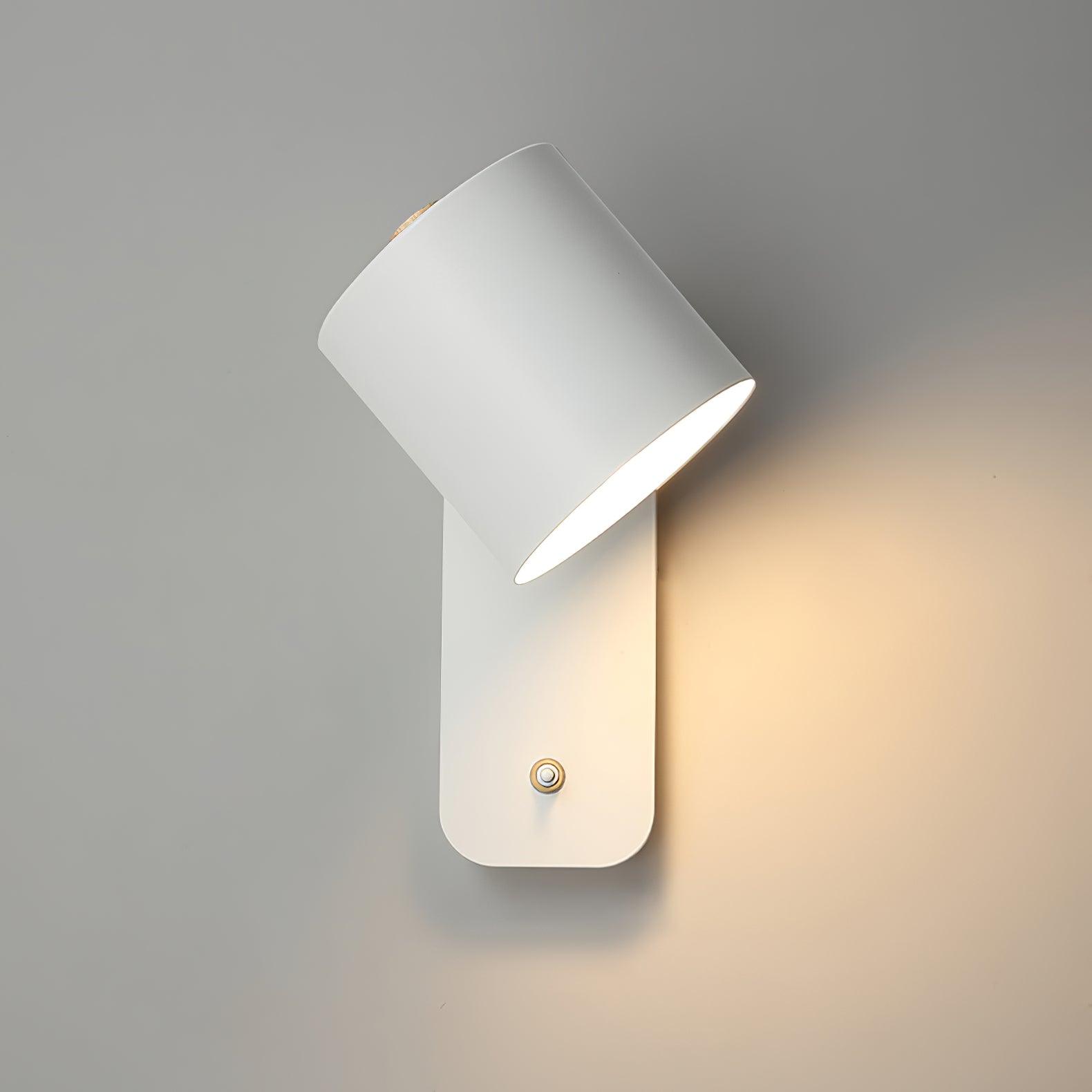 Quella Rotatable Cylinder Wall Lamp - Lamp Copper