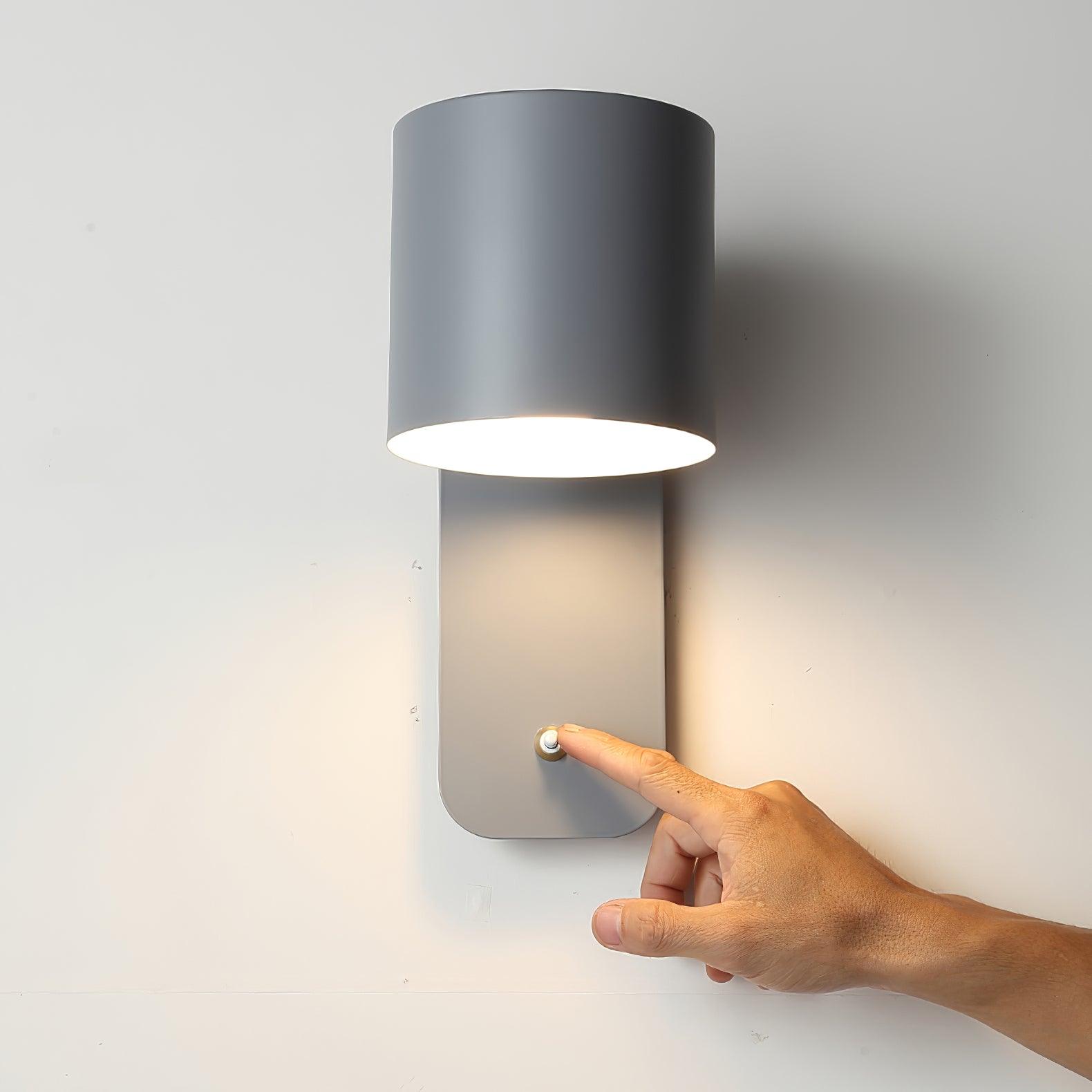 Quella Rotatable Cylinder Wall Lamp - Lamp Copper