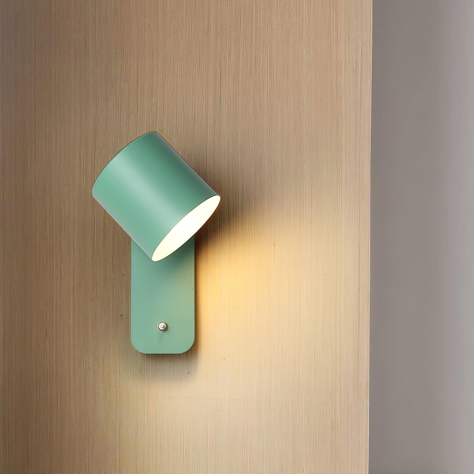 Quella Rotatable Cylinder Wall Lamp - Lamp Copper