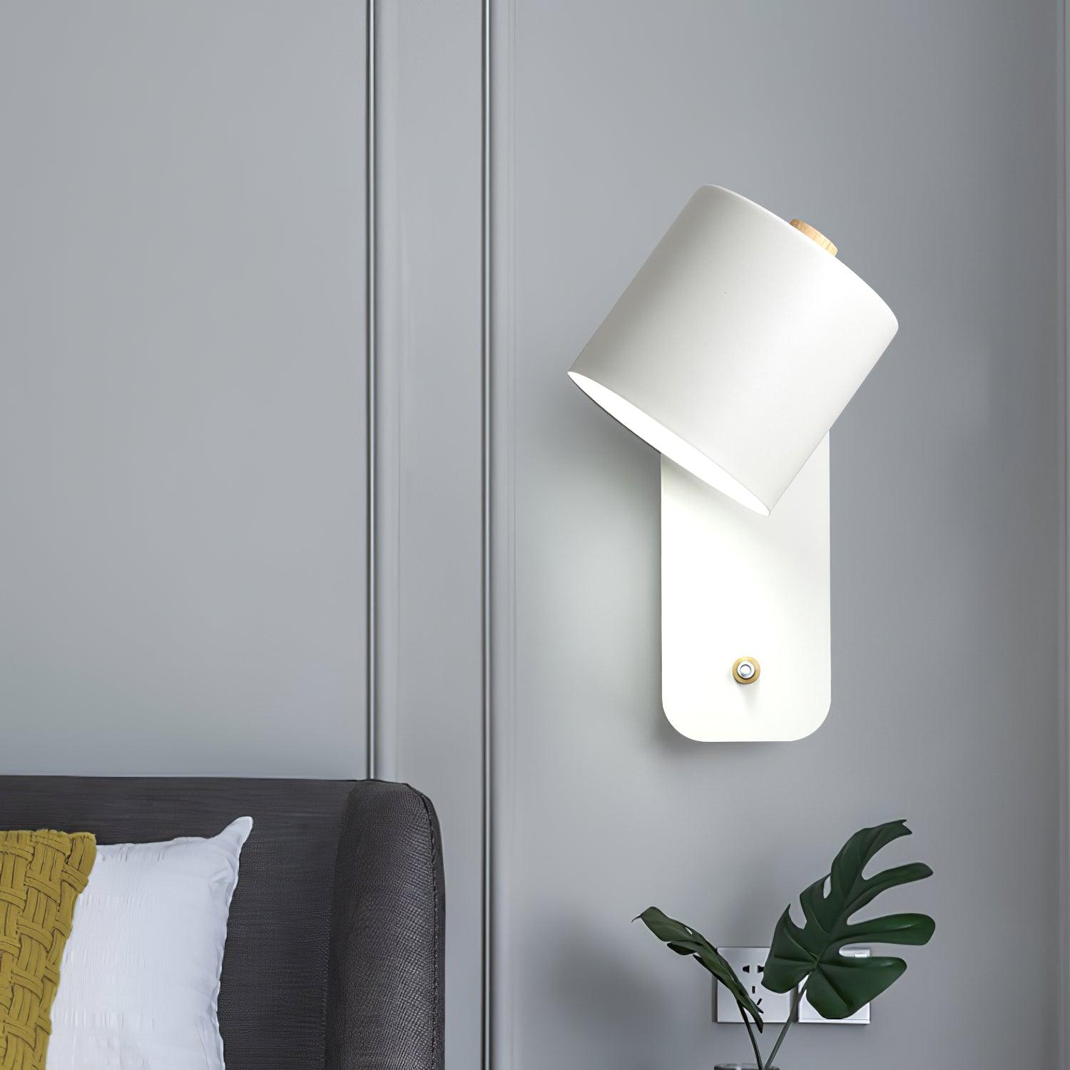 Quella Rotatable Cylinder Wall Lamp - Lamp Copper