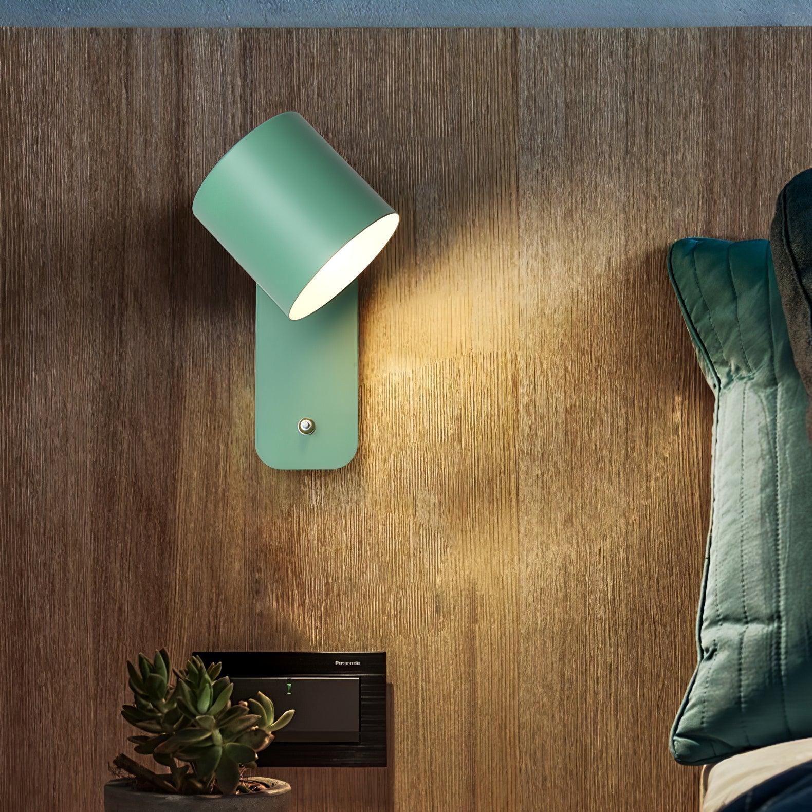 Quella Rotatable Cylinder Wall Lamp - Lamp Copper
