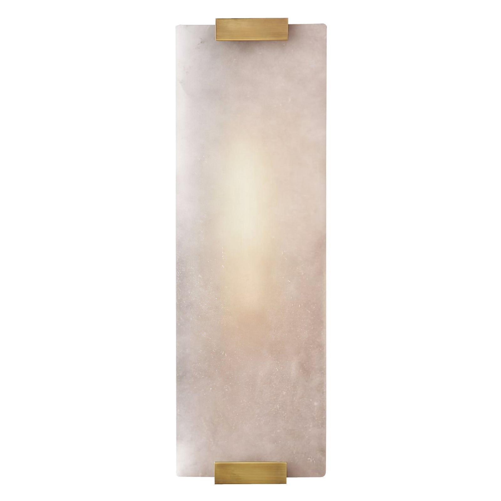 Roux Wall Lamp Alabaster Panel Glow - Lamp Copper