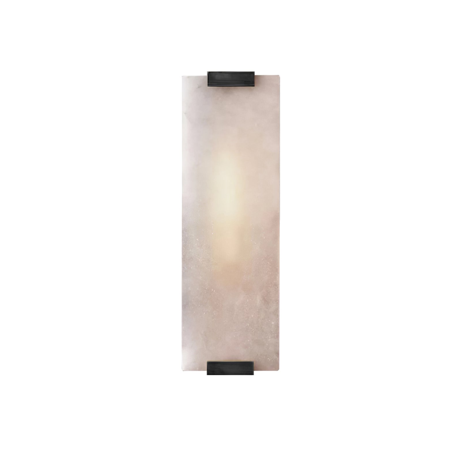 Roux Wall Lamp Alabaster Panel Glow - Lamp Copper