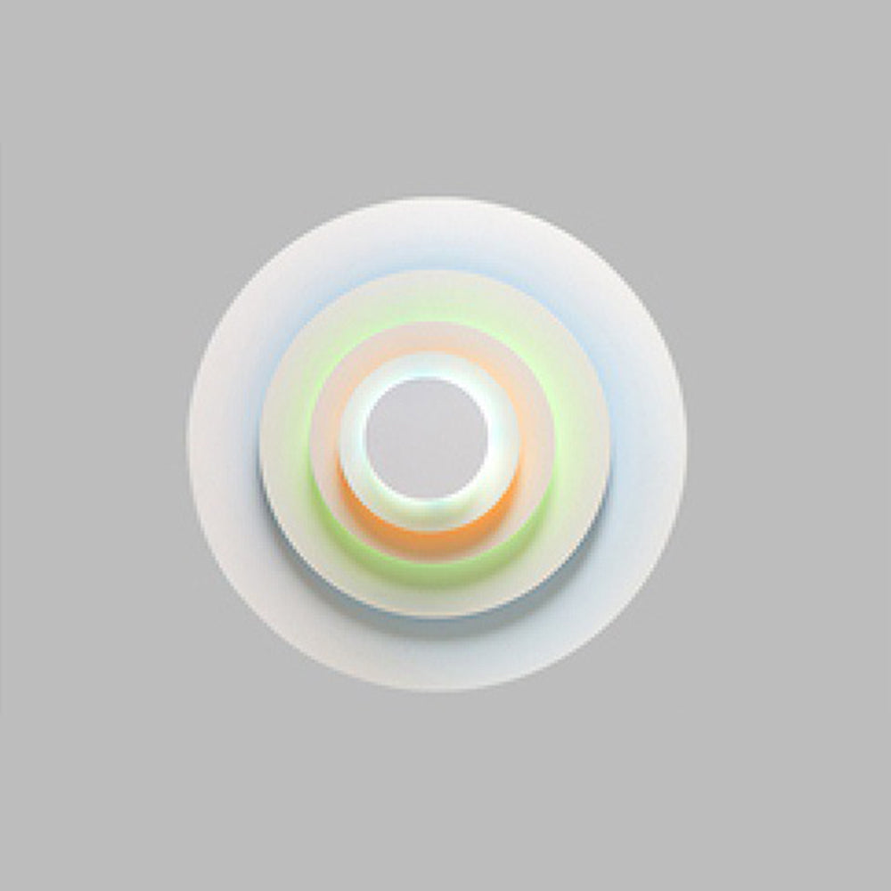 Aria Circular 3-in-1 Colorful LED Wall Lamp - Lamp Copper