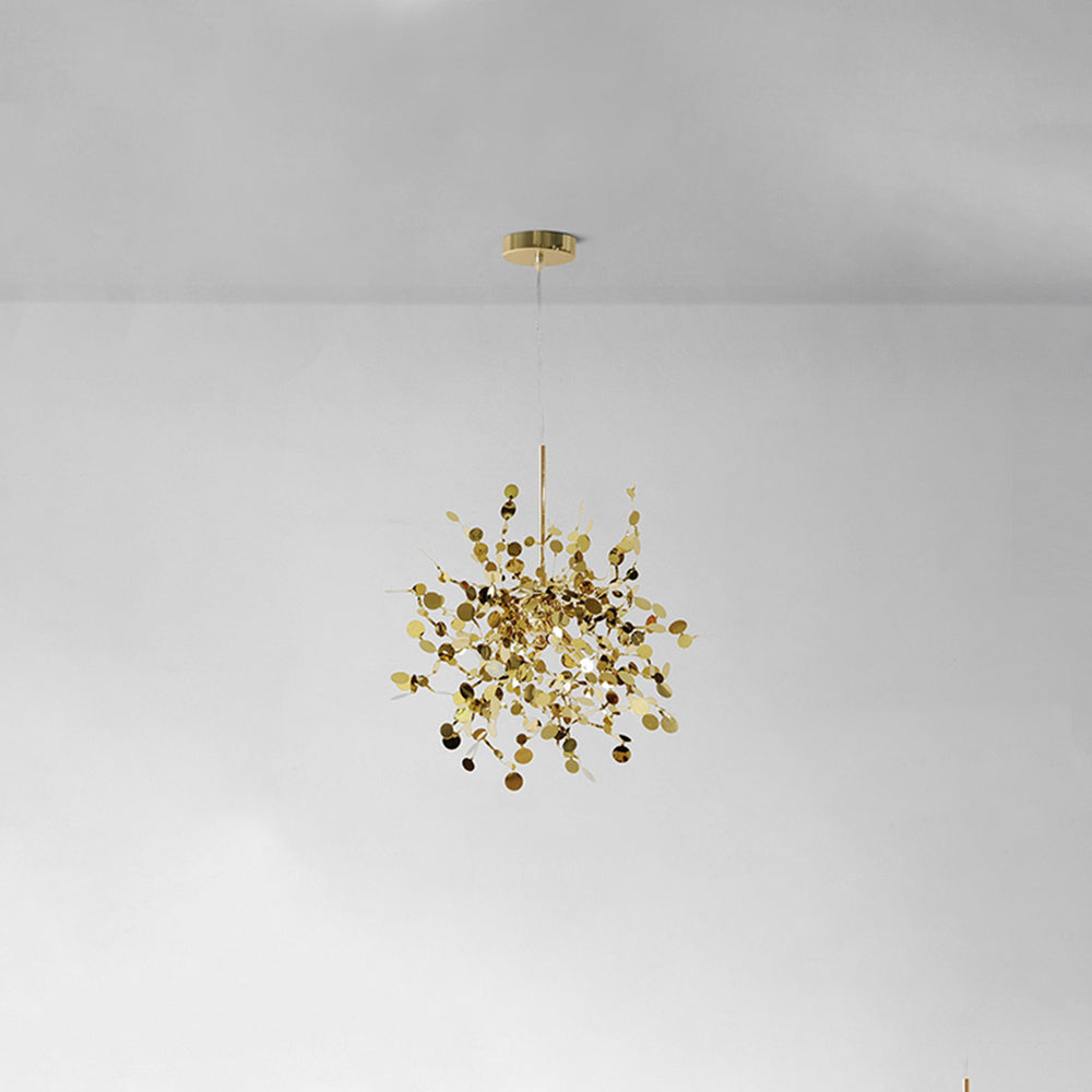 Olivia Artsy Classy Cluster Fireworks Pendant Light, Stainless steel - Lamp Copper