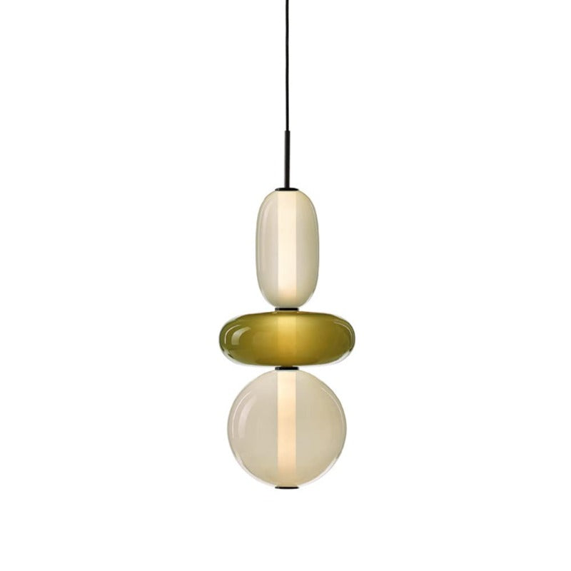 Syro Pendant Light Candied Glass - Lamp Copper