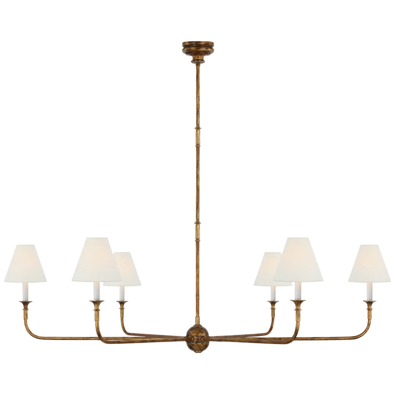 Silva Vintage Retro Metal Elegant Chandeliers Living Room - Lamp Copper