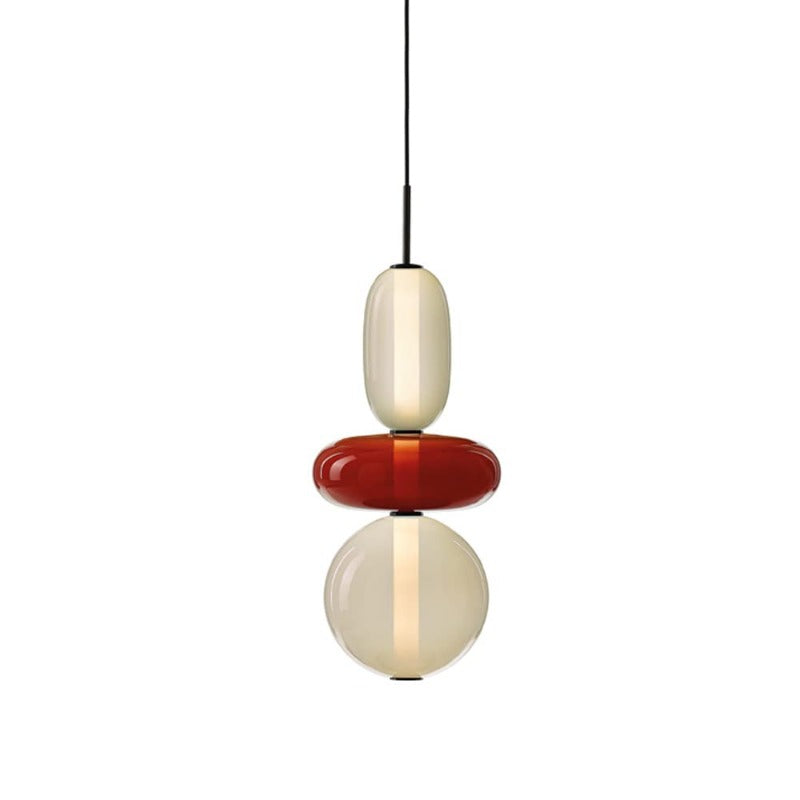 Syro Pendant Light Candied Glass - Lamp Copper