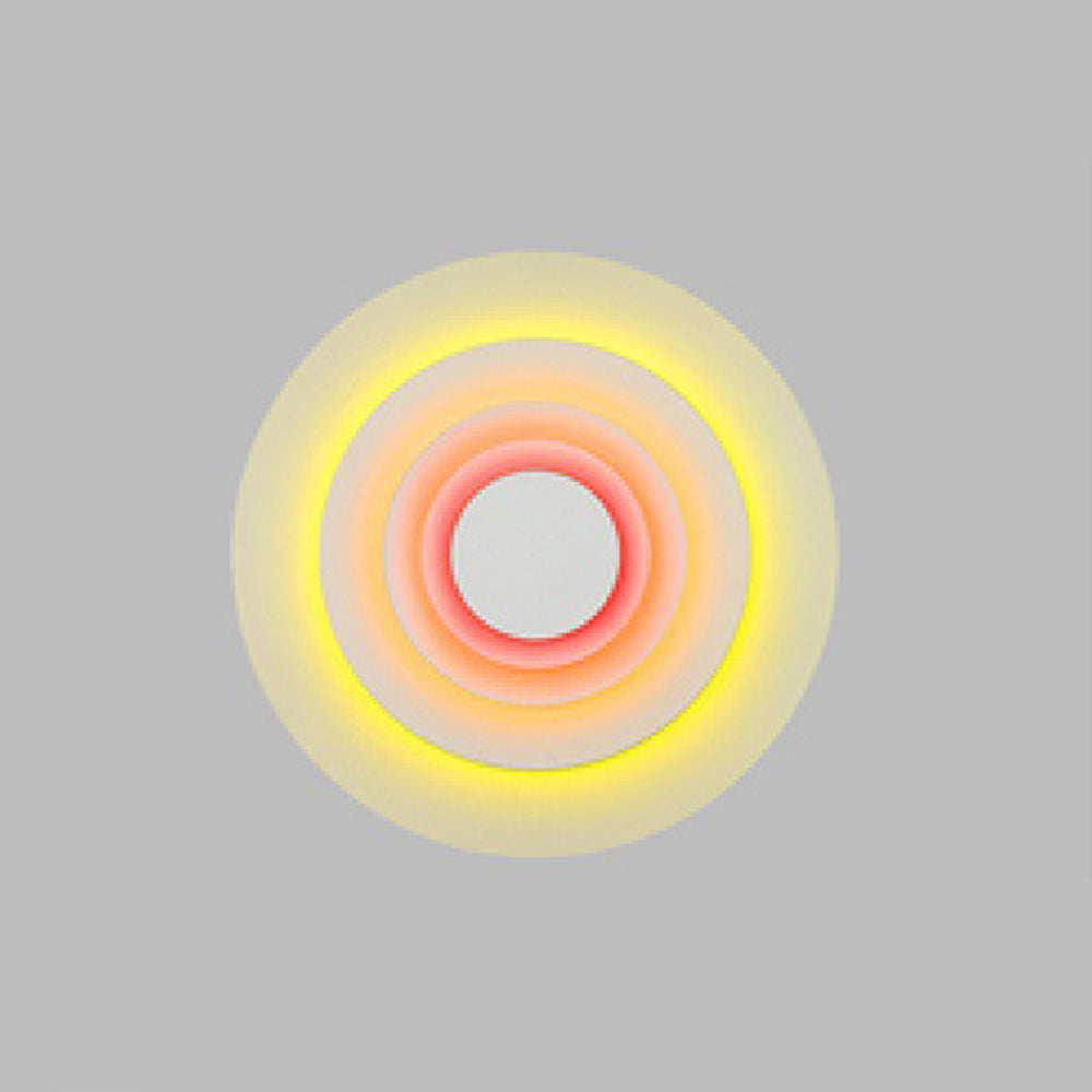 Aria Circular 3-in-1 Colorful LED Wall Lamp - Lamp Copper