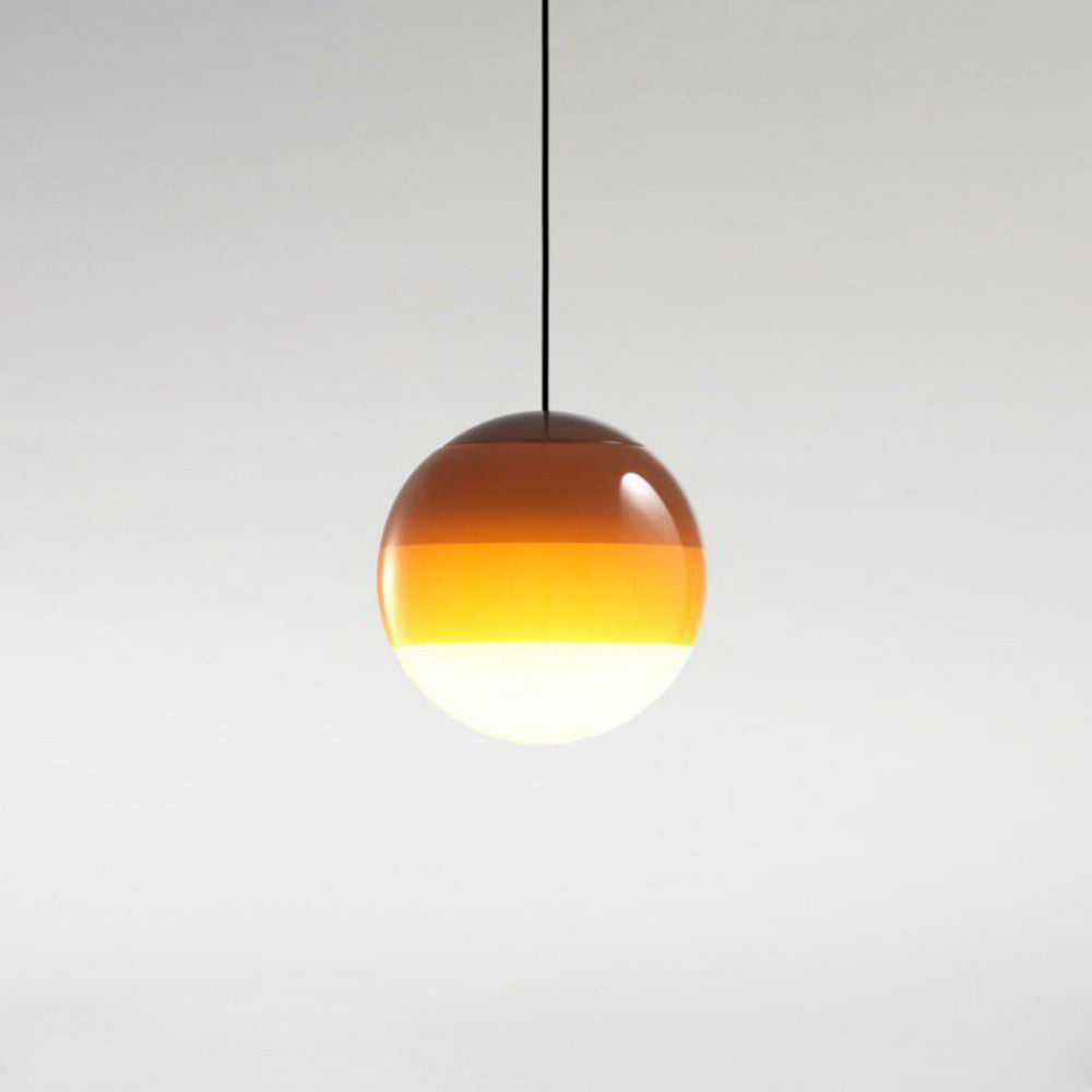 Edith Colorful Glass Pendant Light - Lamp Copper