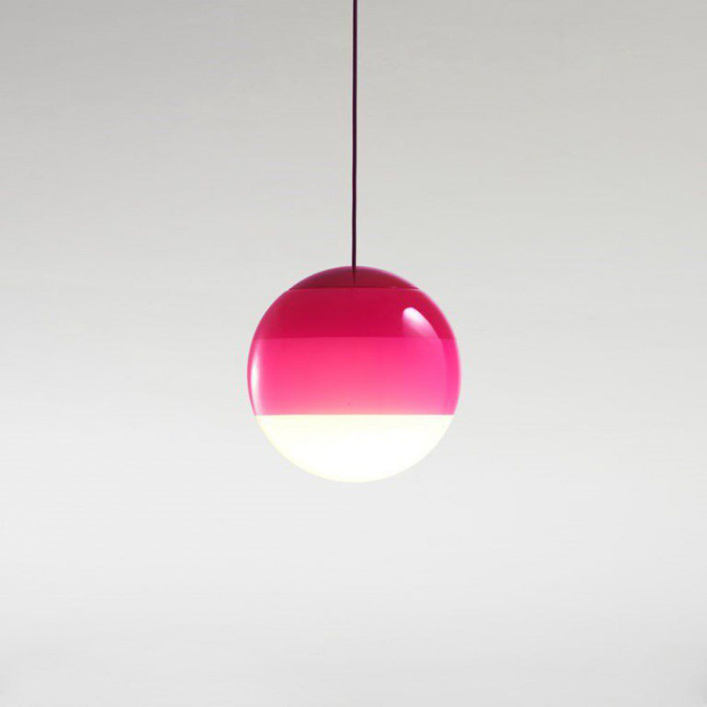 Edith Colorful Glass Pendant Light - Lamp Copper