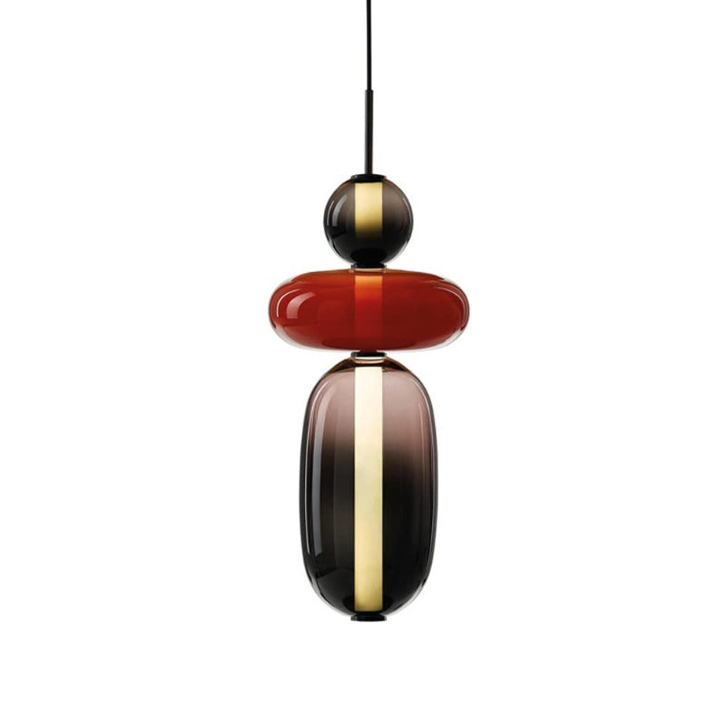 Syro Pendant Light Candied Glass - Lamp Copper
