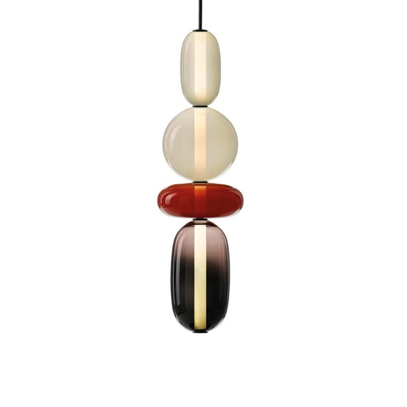 Syro Pendant Light Candied Glass - Lamp Copper